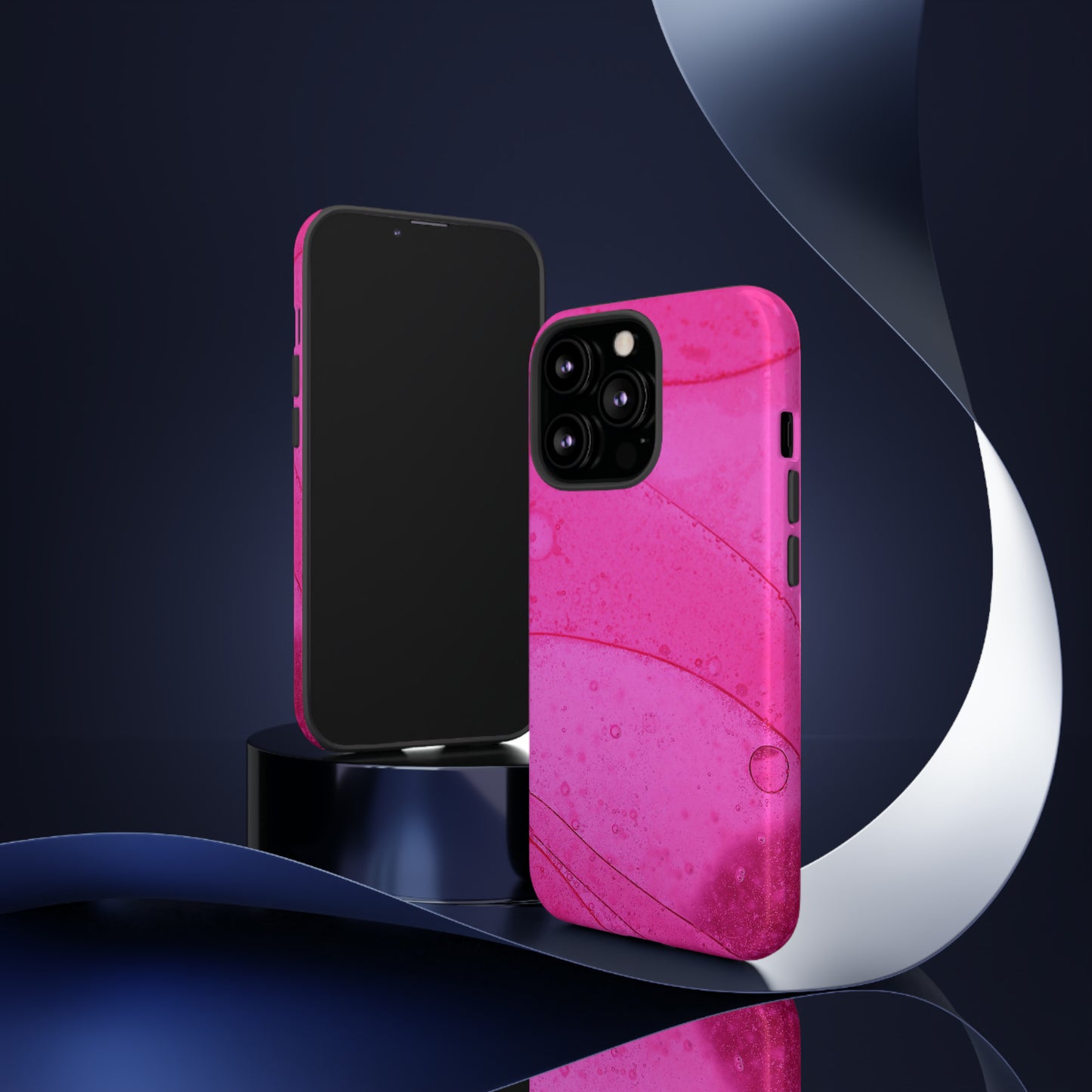 Hot Pink Lava - iPhone Case