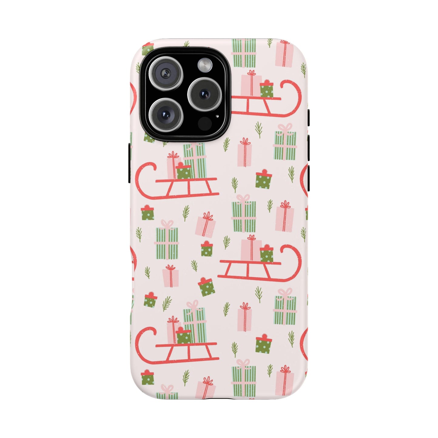 Christmas Gift Sled - iPhone Case