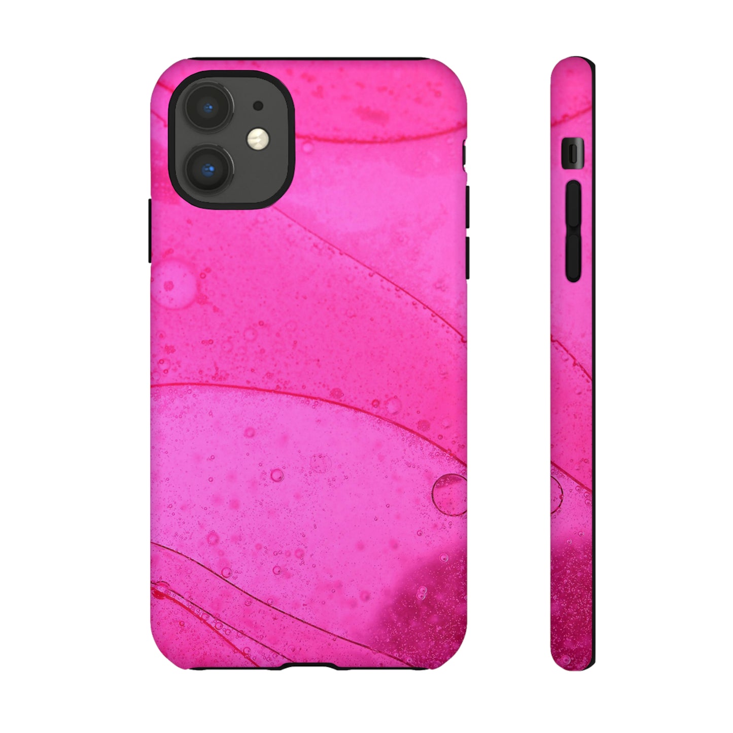 Hot Pink Lava - iPhone Case