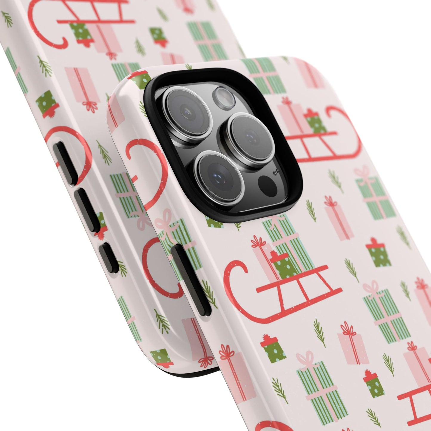 Christmas Gift Sled - iPhone Case