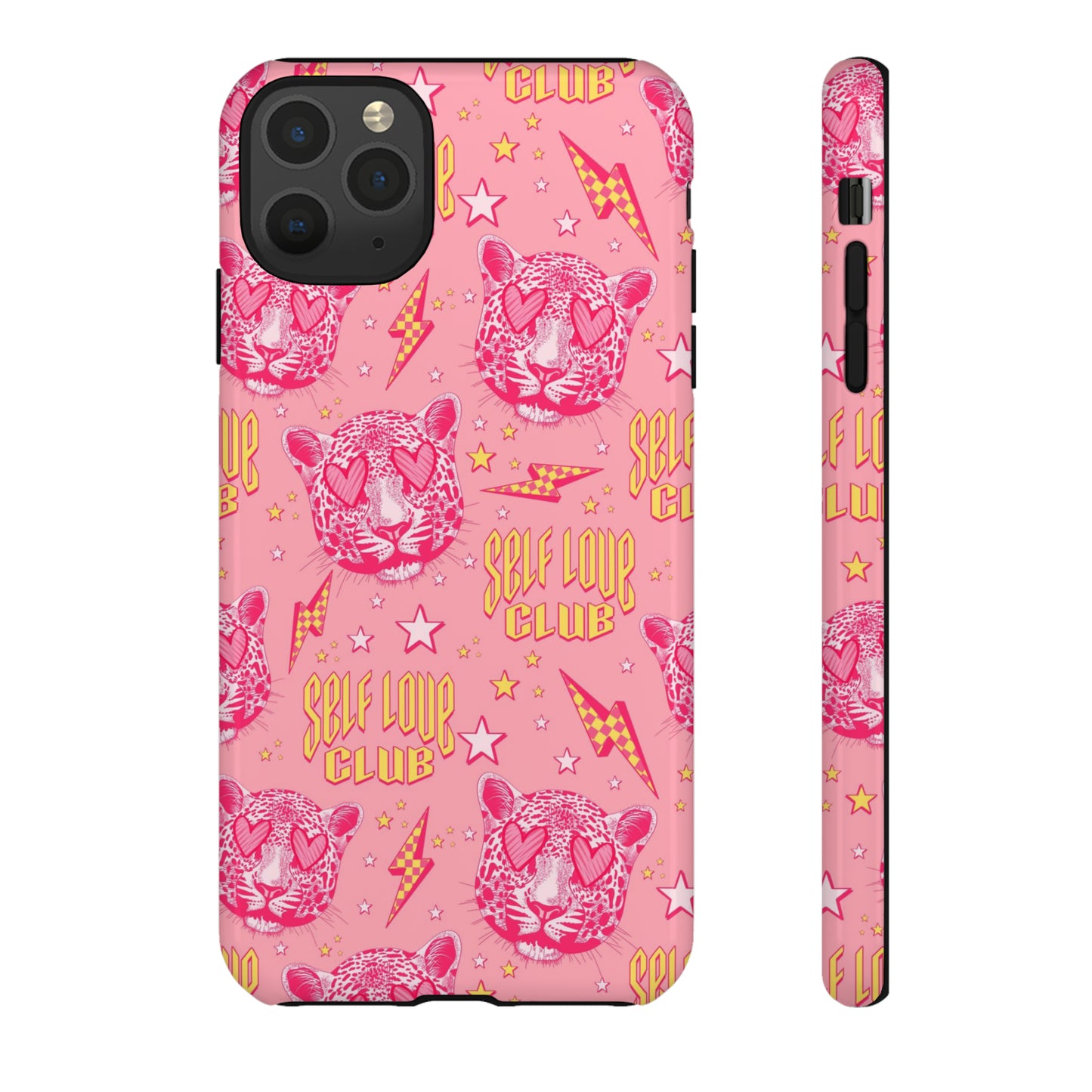 Self Love Club Tiger - Pink iPhone Case