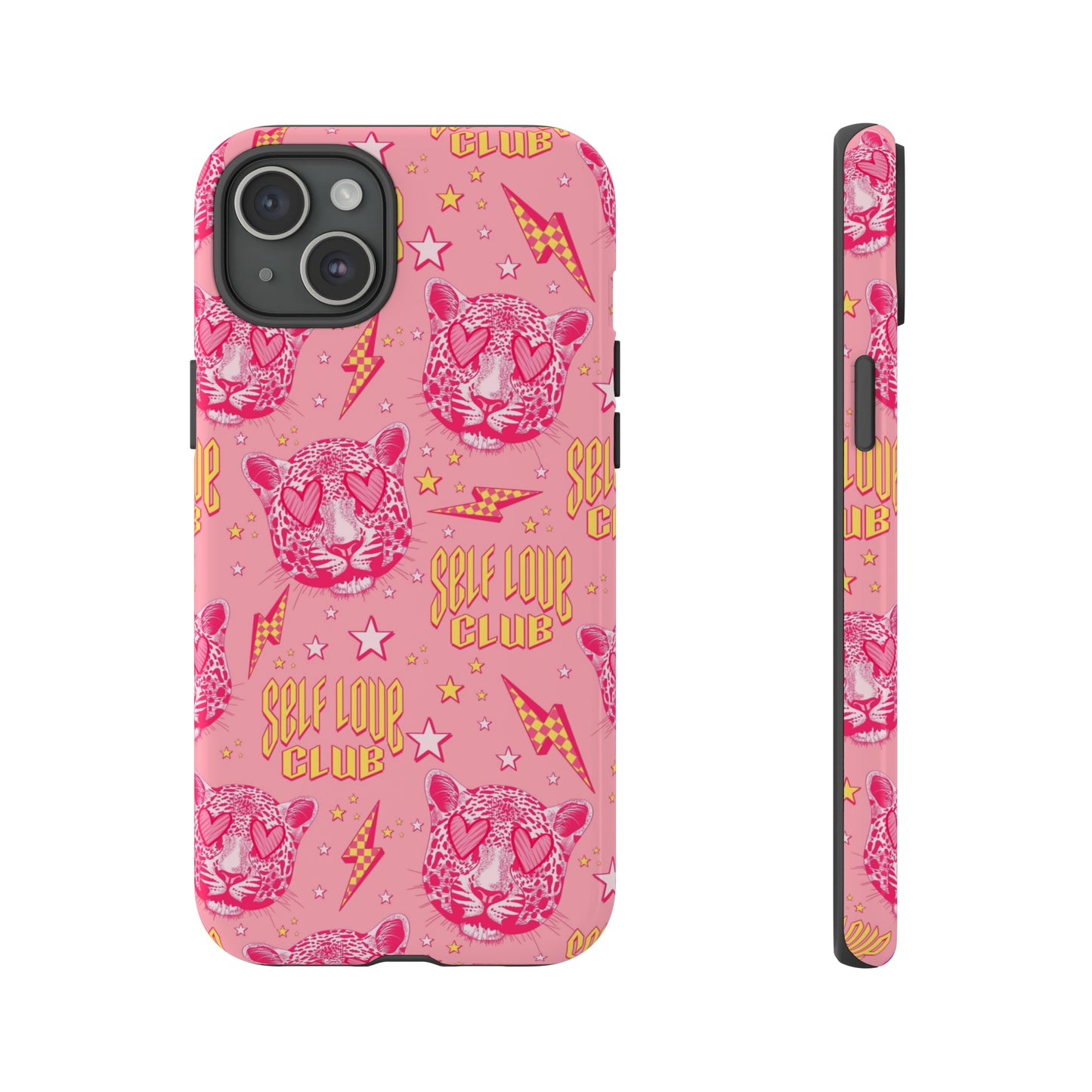 Self Love Club Tiger - Pink iPhone Case