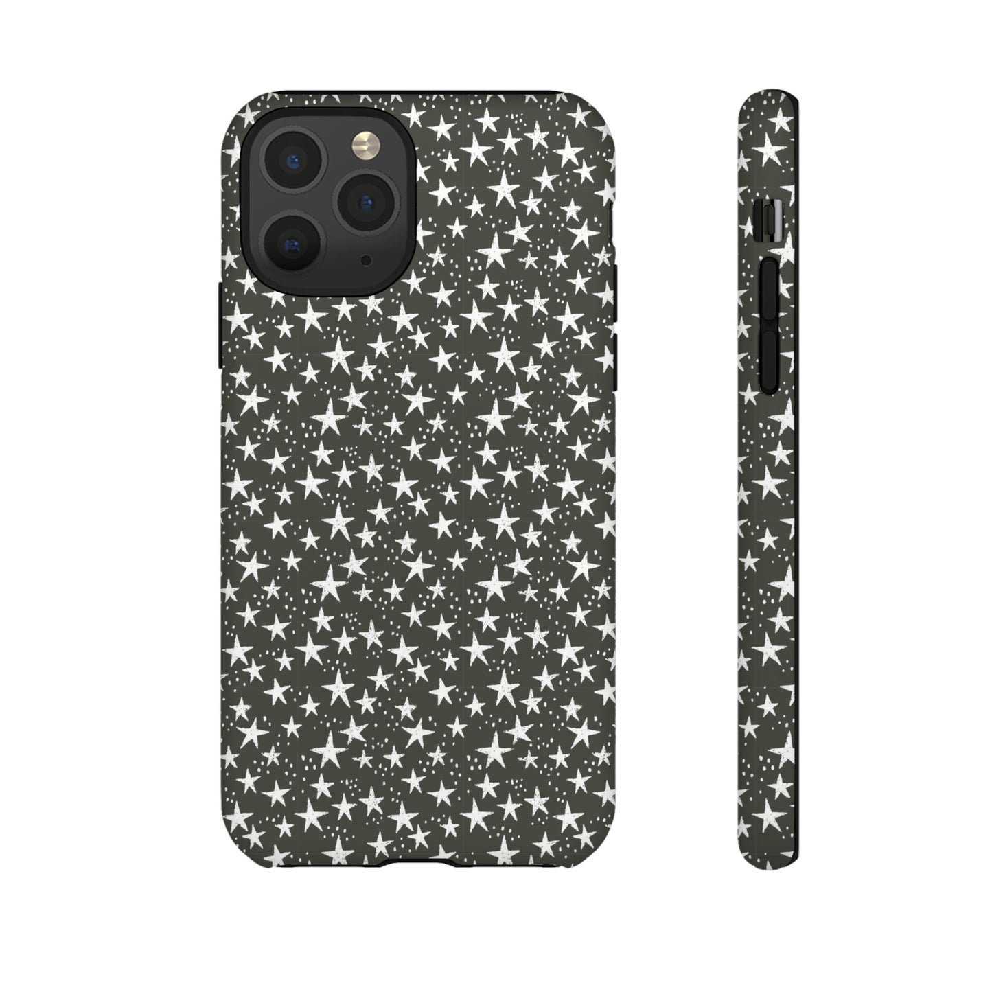 Halloween Stars Black - iPhone Case