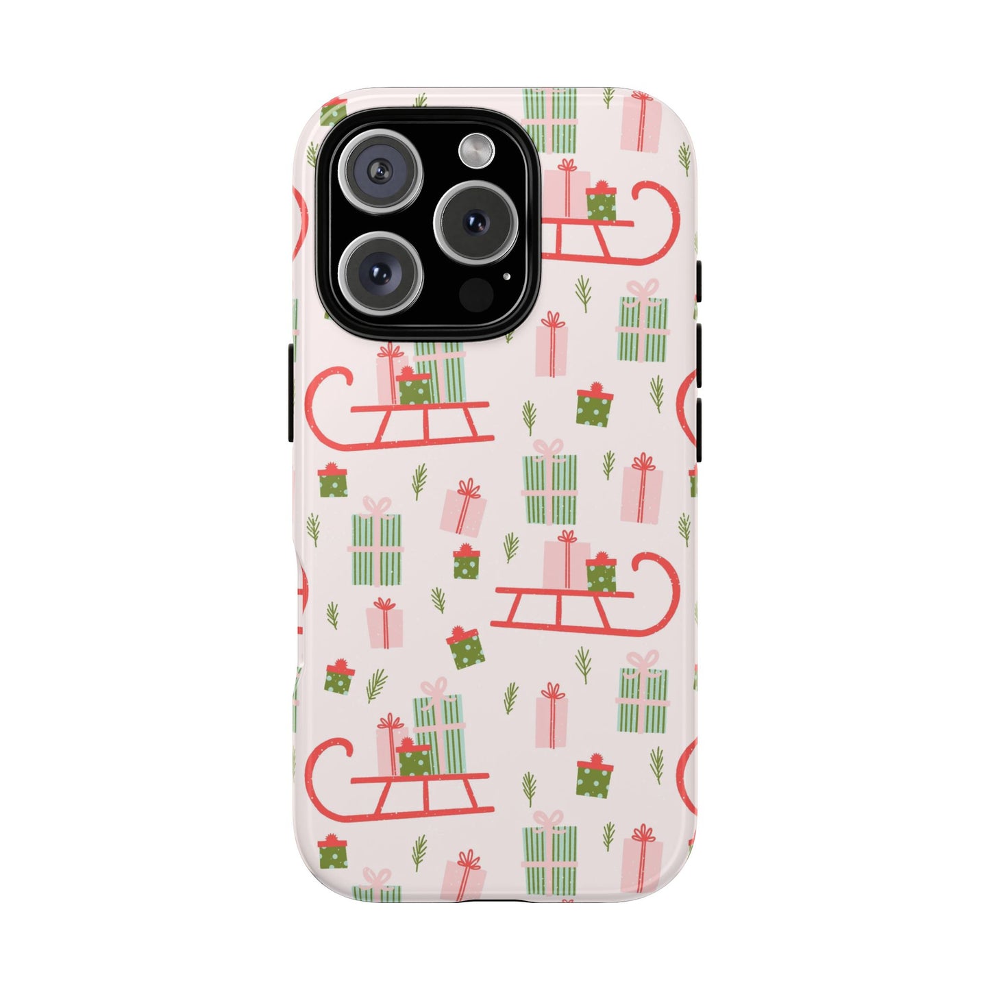 Christmas Gift Sled - iPhone Case