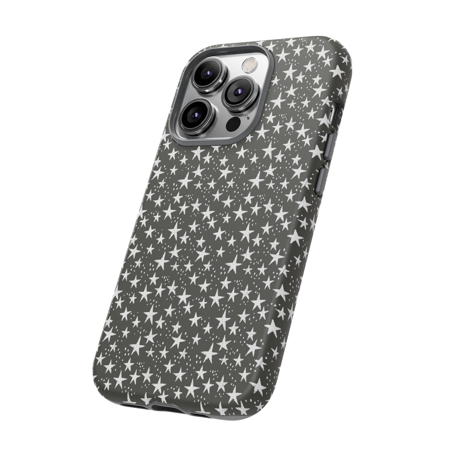 Halloween Stars Black - iPhone Case