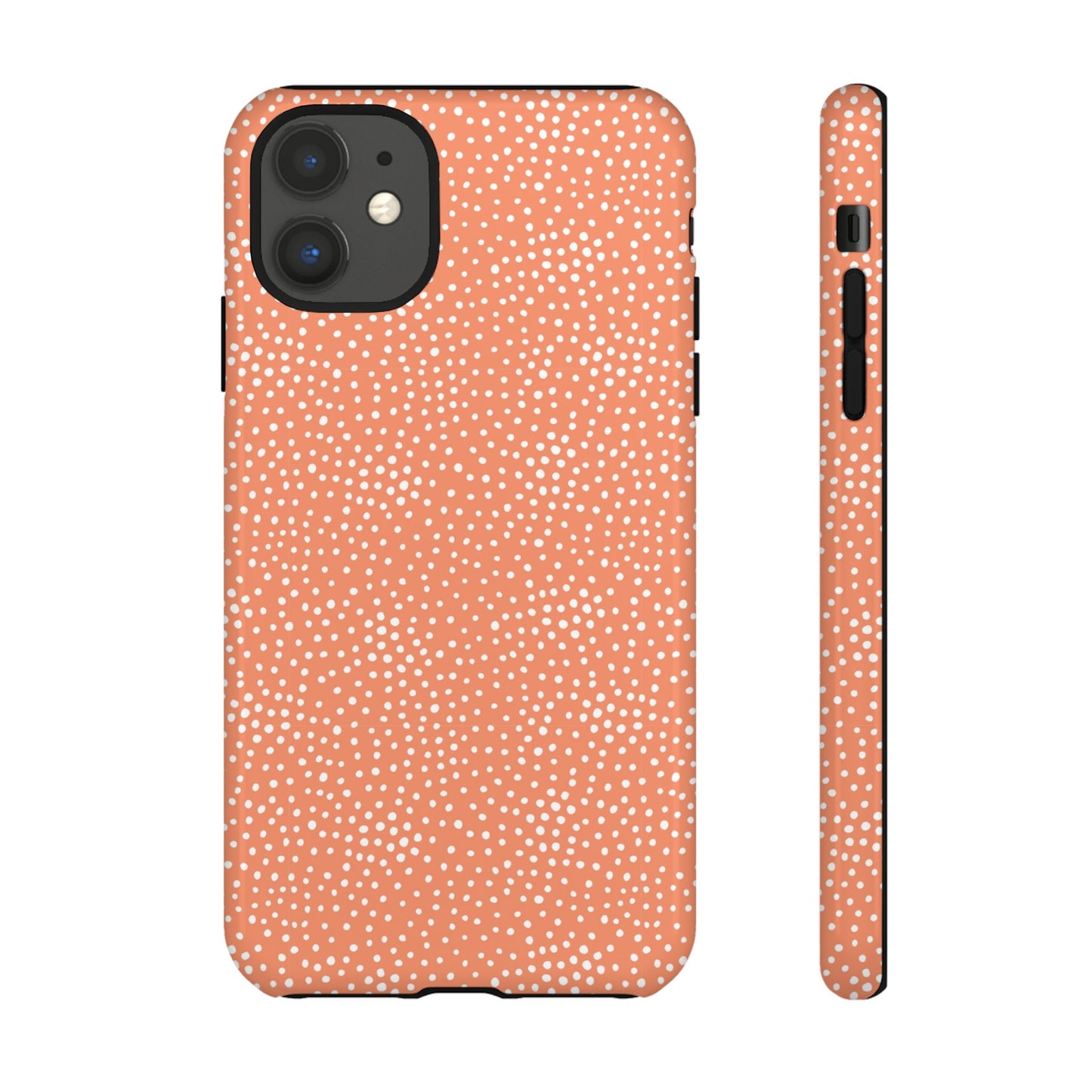 Dotted Orange Halloween/Fall - iPhone Case