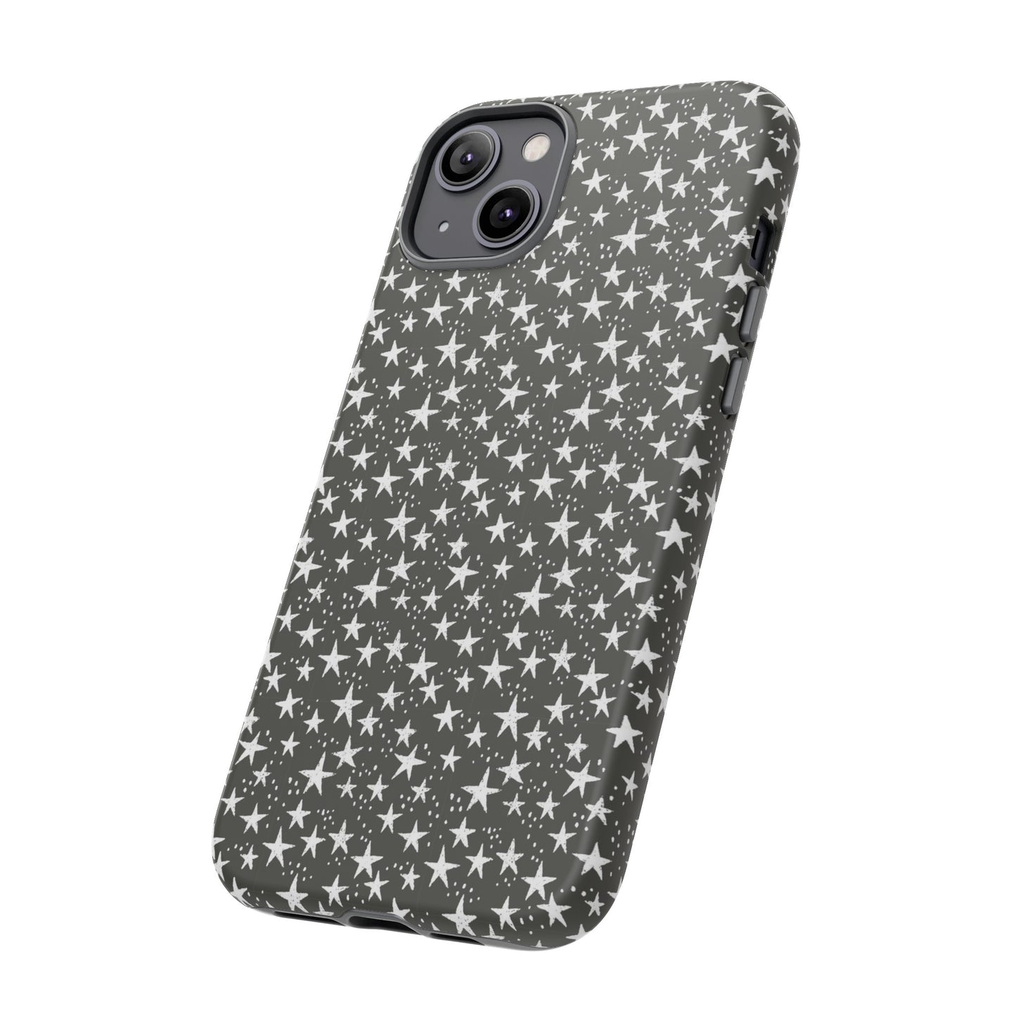 Halloween Stars Black - iPhone Case