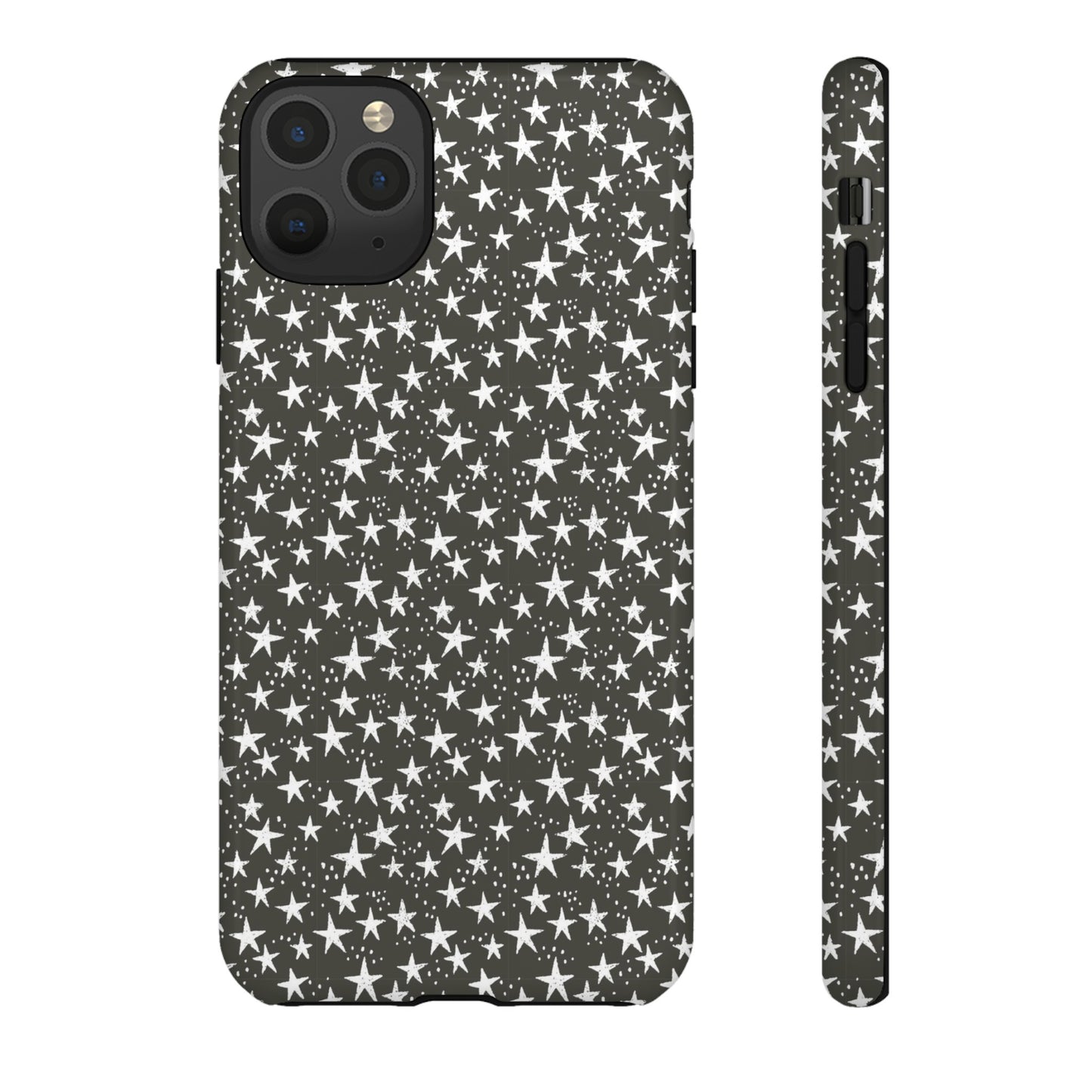 Halloween Stars Black - iPhone Case