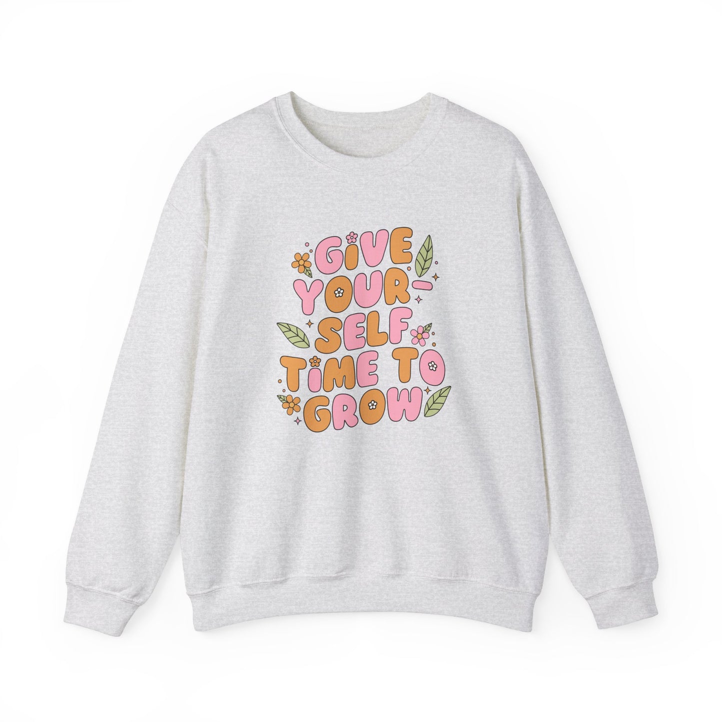 TIME TO GROW - Cute Retro Sweatshirt