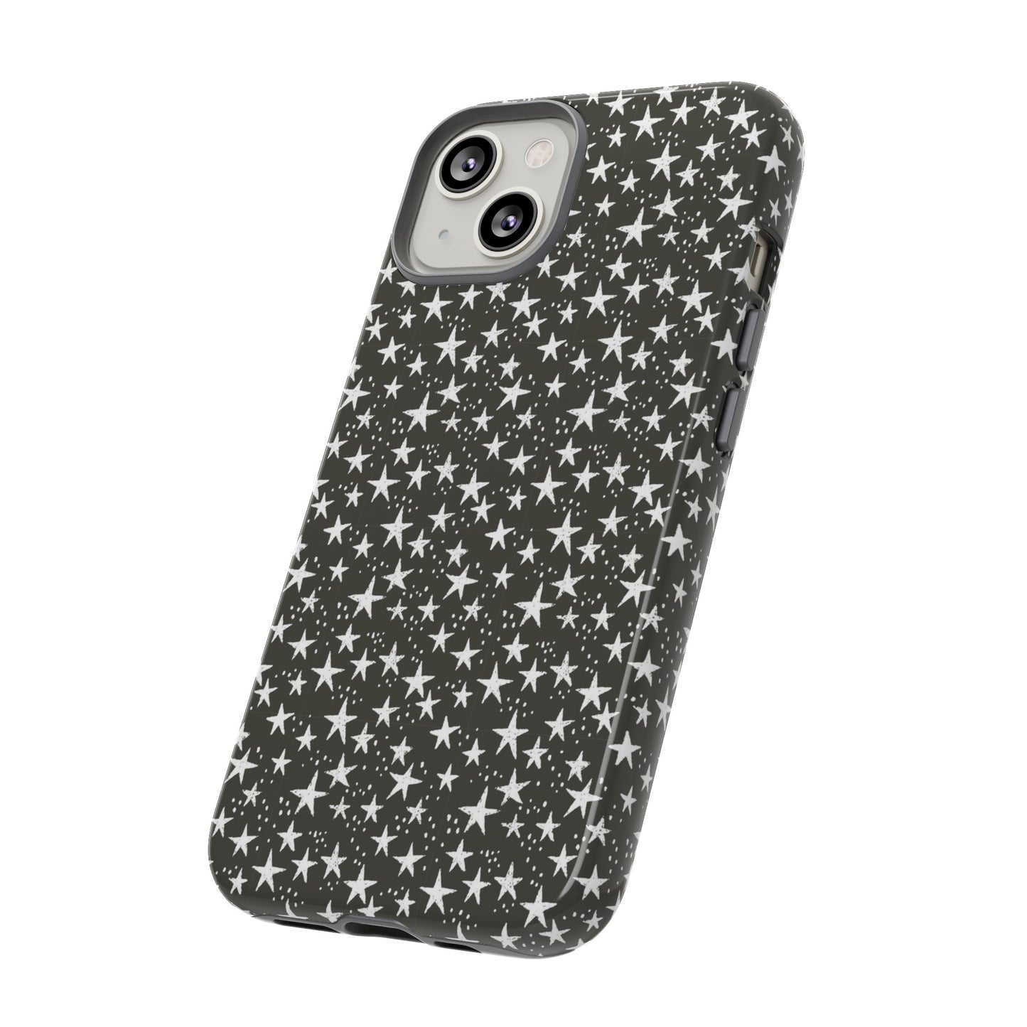 Halloween Stars Black - iPhone Case