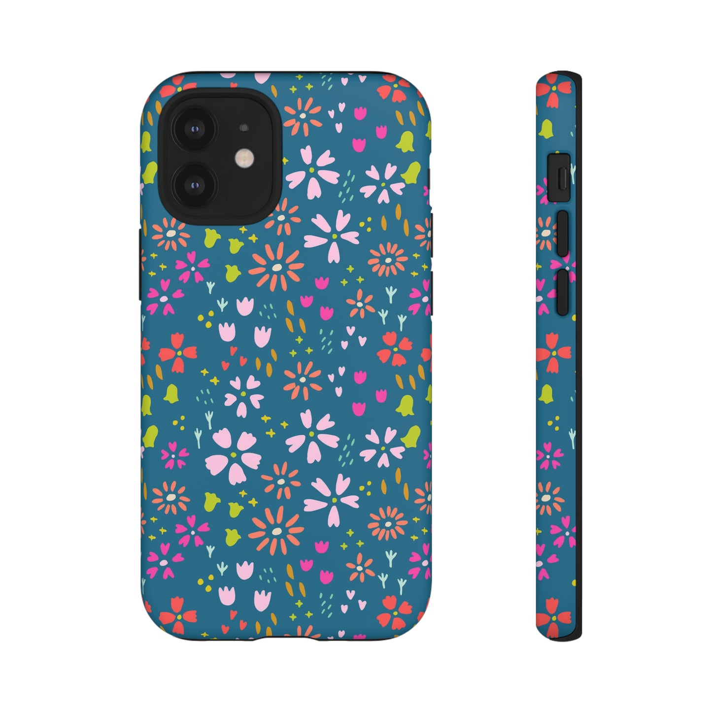 Blue Spring Florals - iPhone Case