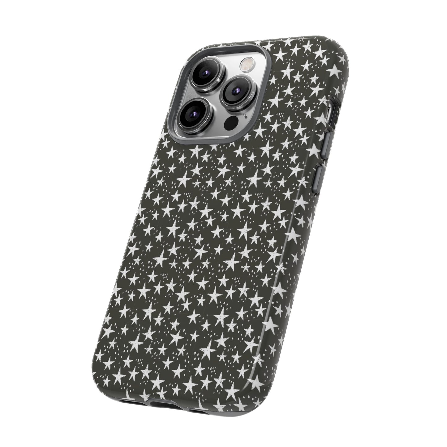 Halloween Stars Black - iPhone Case