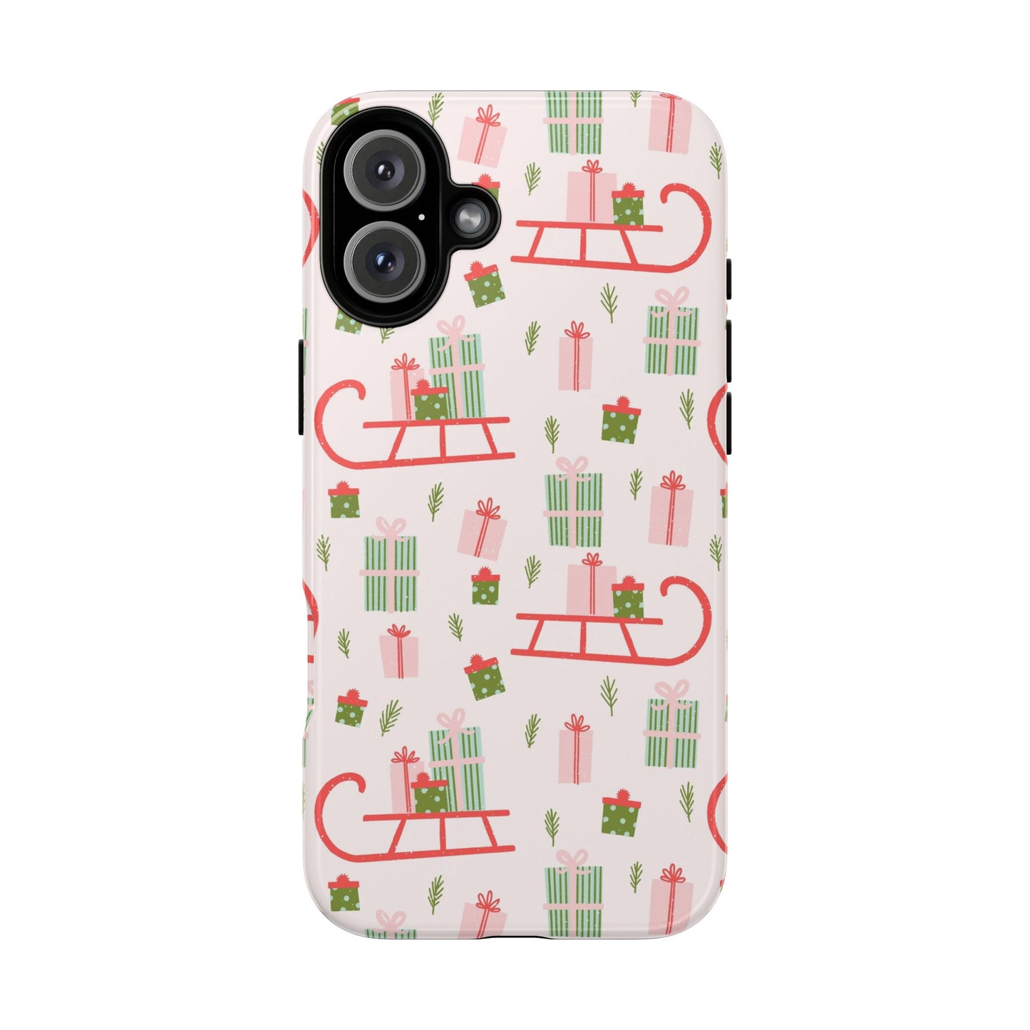 Christmas Gift Sled - iPhone Case