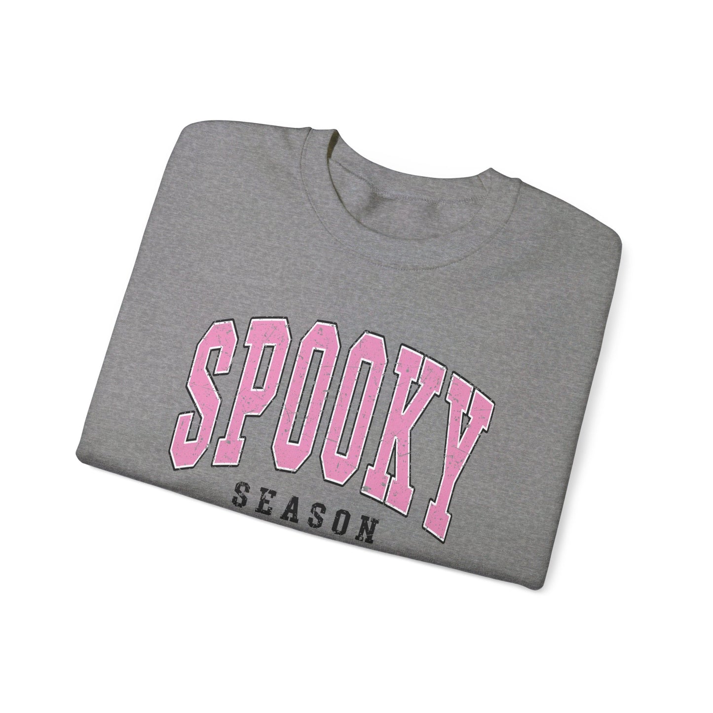 Spooky Season - Sporty Halloween Sweatshirt - Unisex Heavy Blend™ Crewneck Sweatshirt