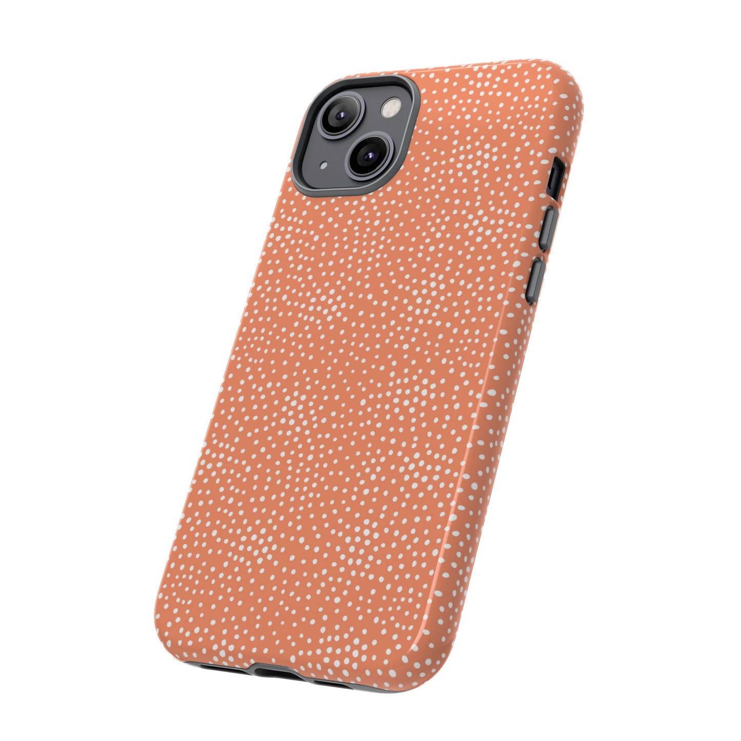 Dotted Orange Halloween/Fall - iPhone Case