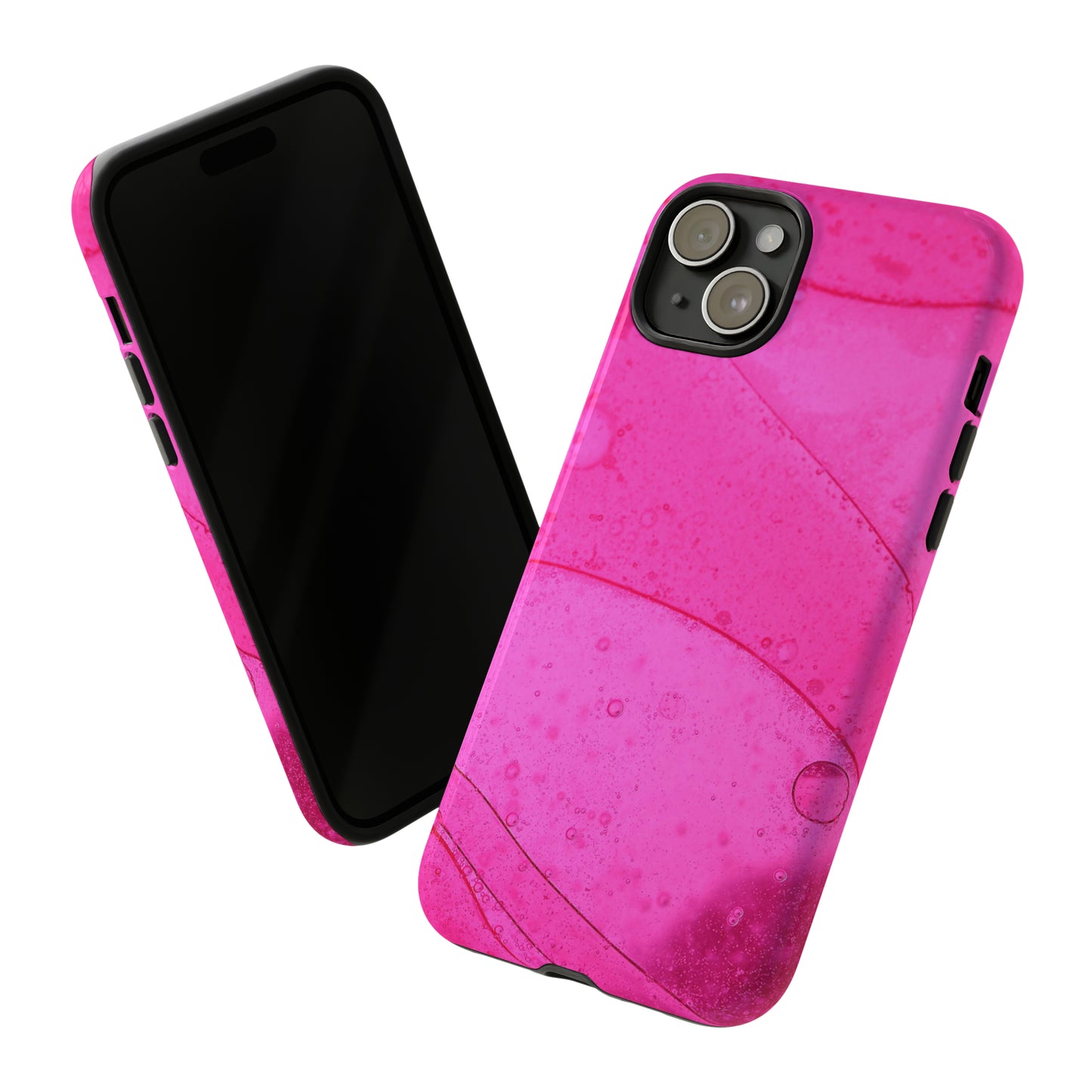 Hot Pink Lava - iPhone Case