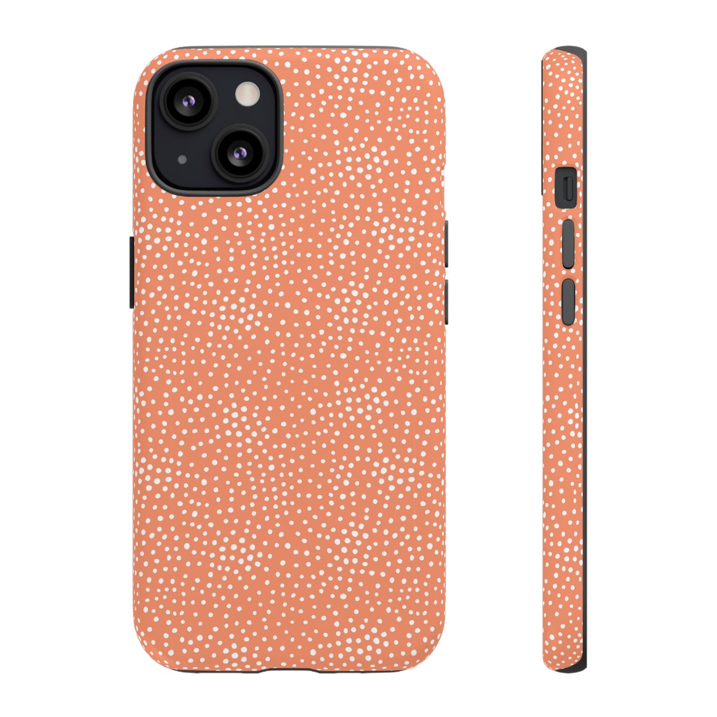 Dotted Orange Halloween/Fall - iPhone Case