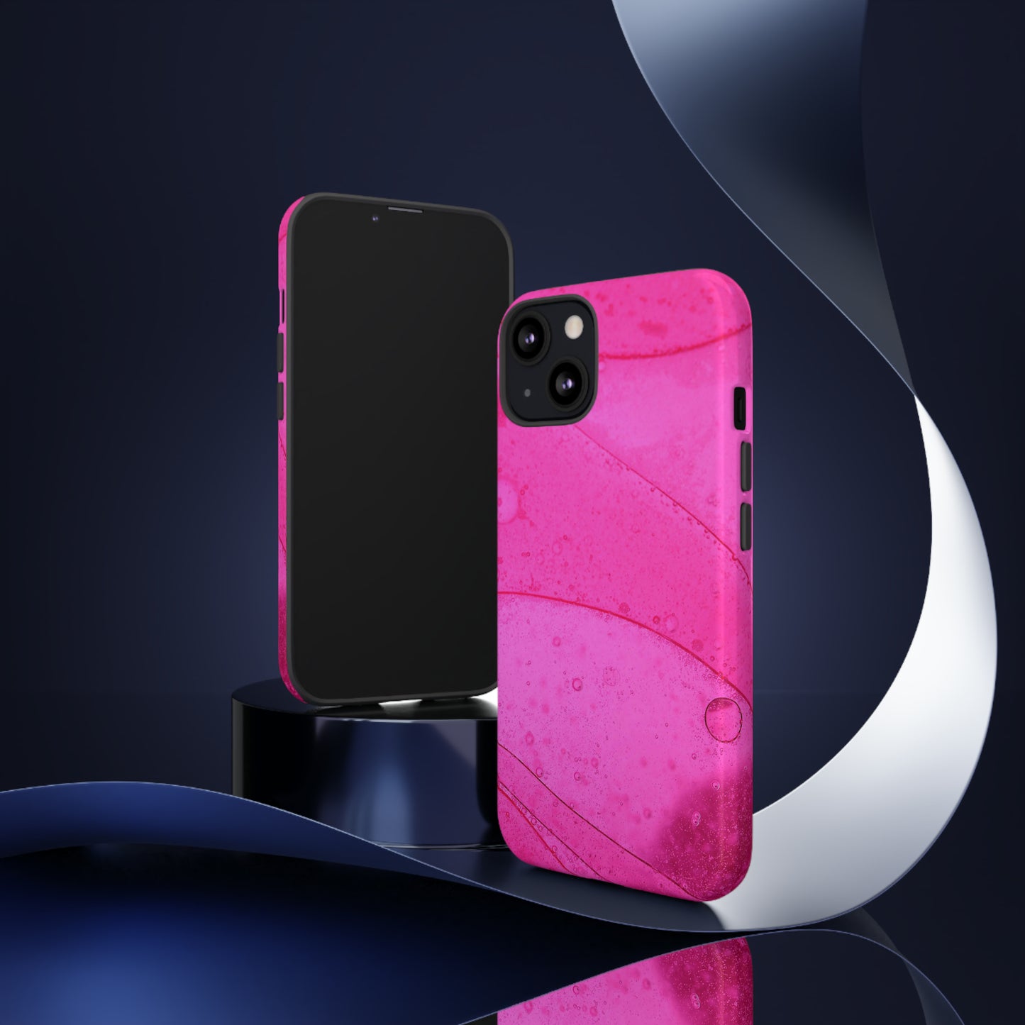 Hot Pink Lava - iPhone Case