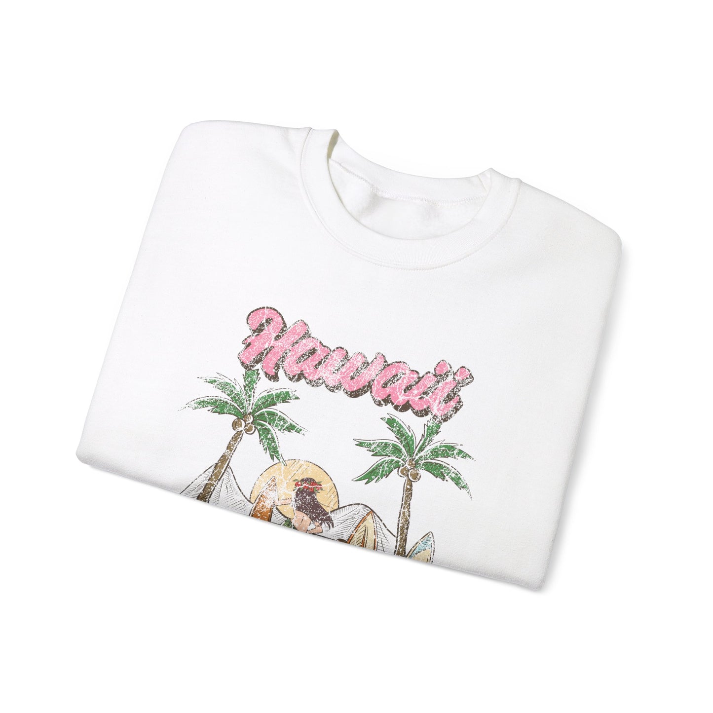 Hawaii Honolulu - Cute Retro Sweatshirt