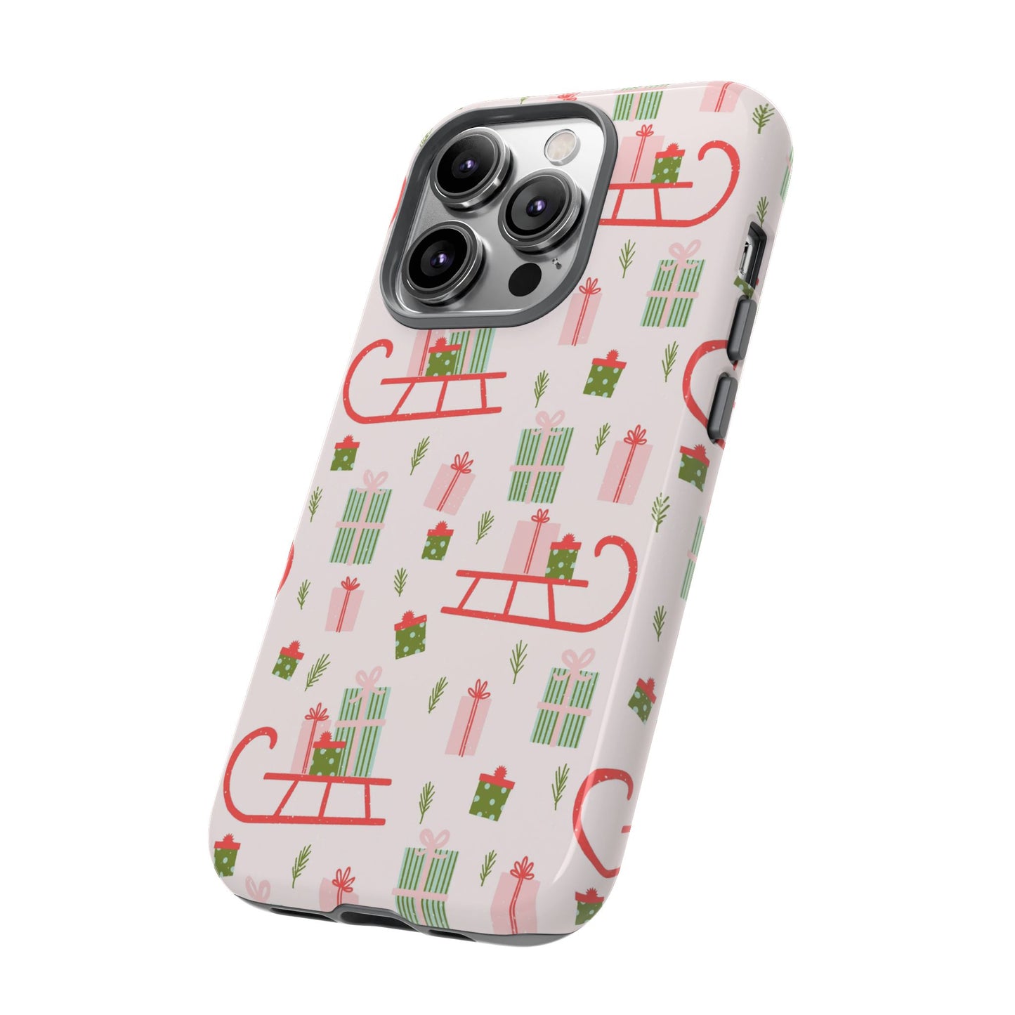 Christmas Gift Sled - iPhone Case