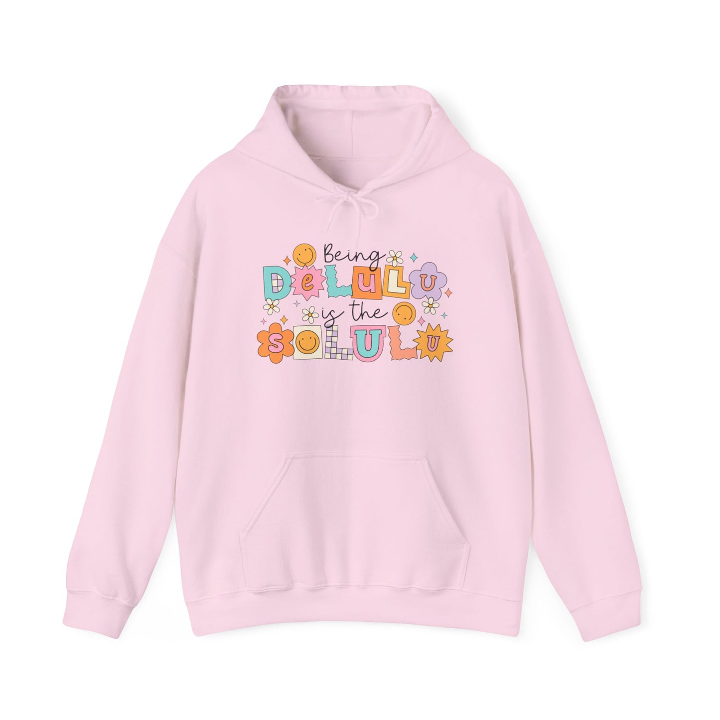 DELULU Cute Hoodie Sweatshirt