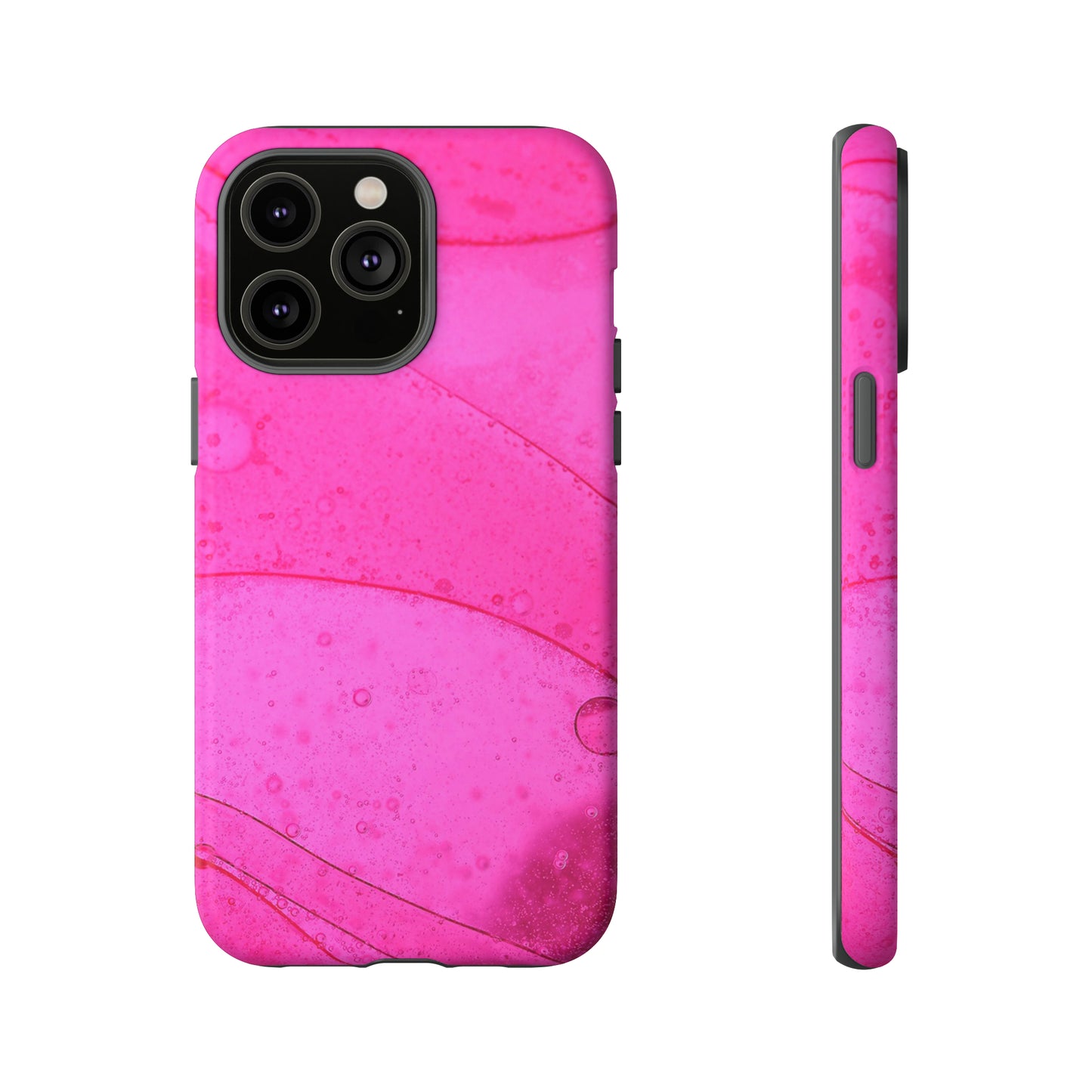 Hot Pink Lava - iPhone Case