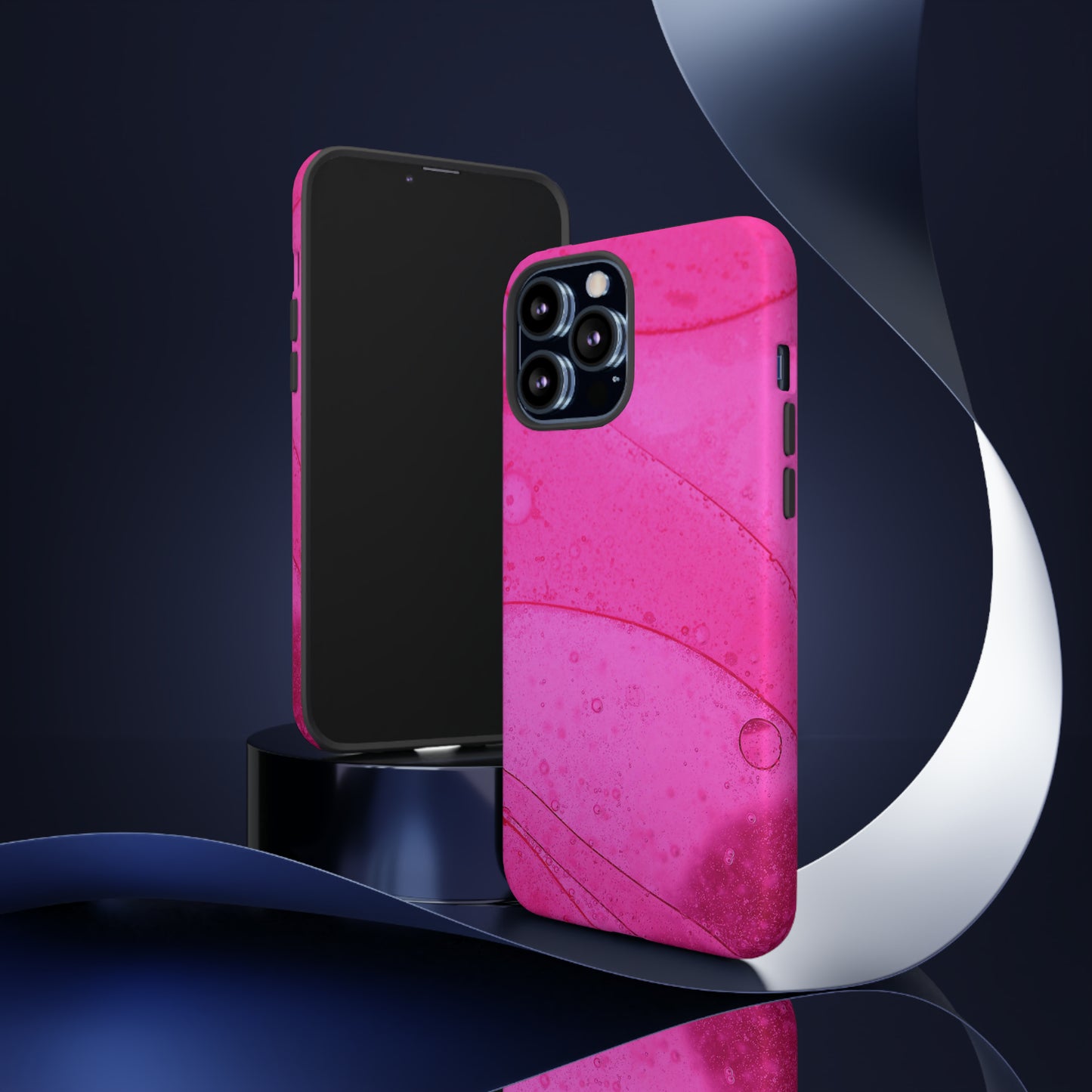 Hot Pink Lava - iPhone Case