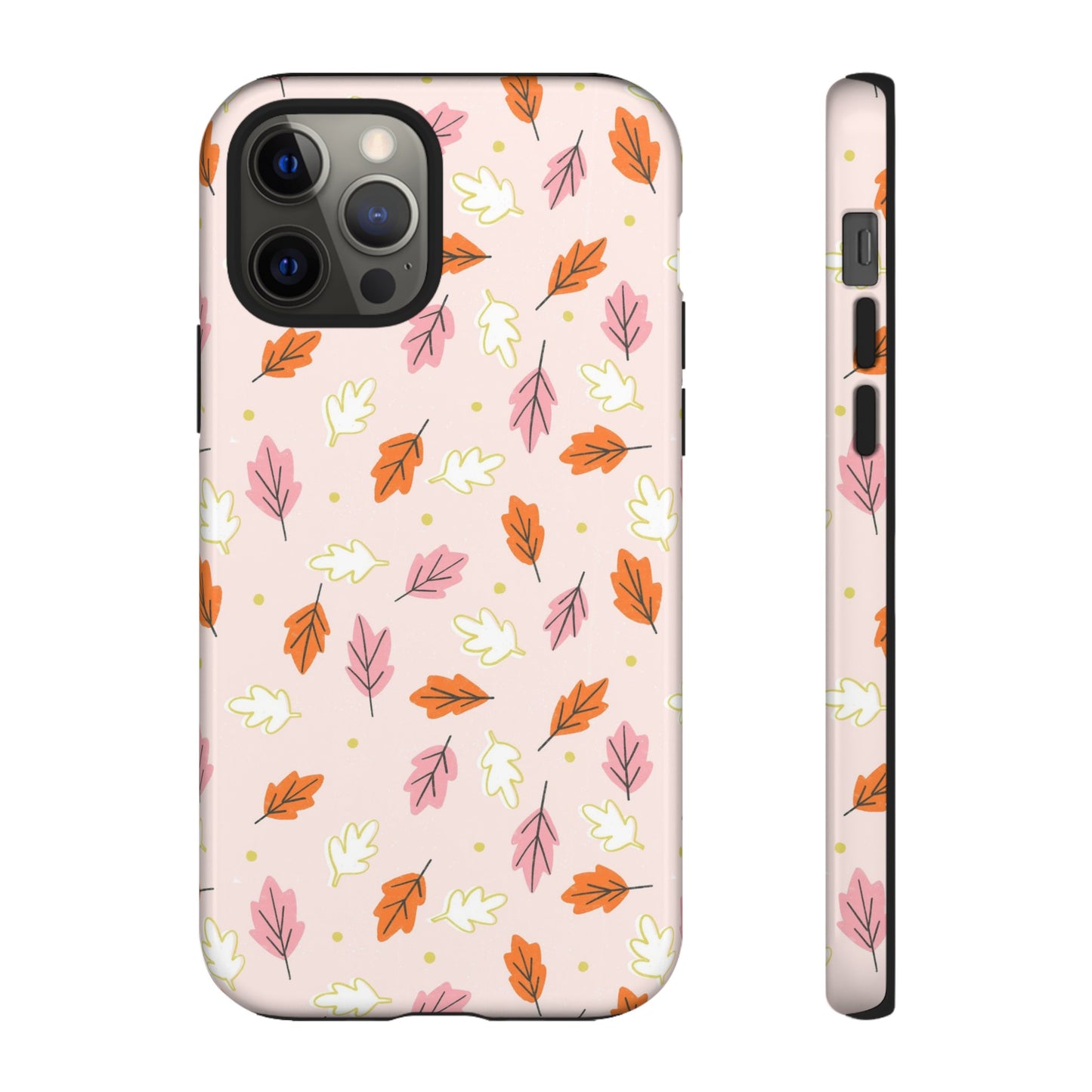 Boho Fall Leaves - iPhone Case