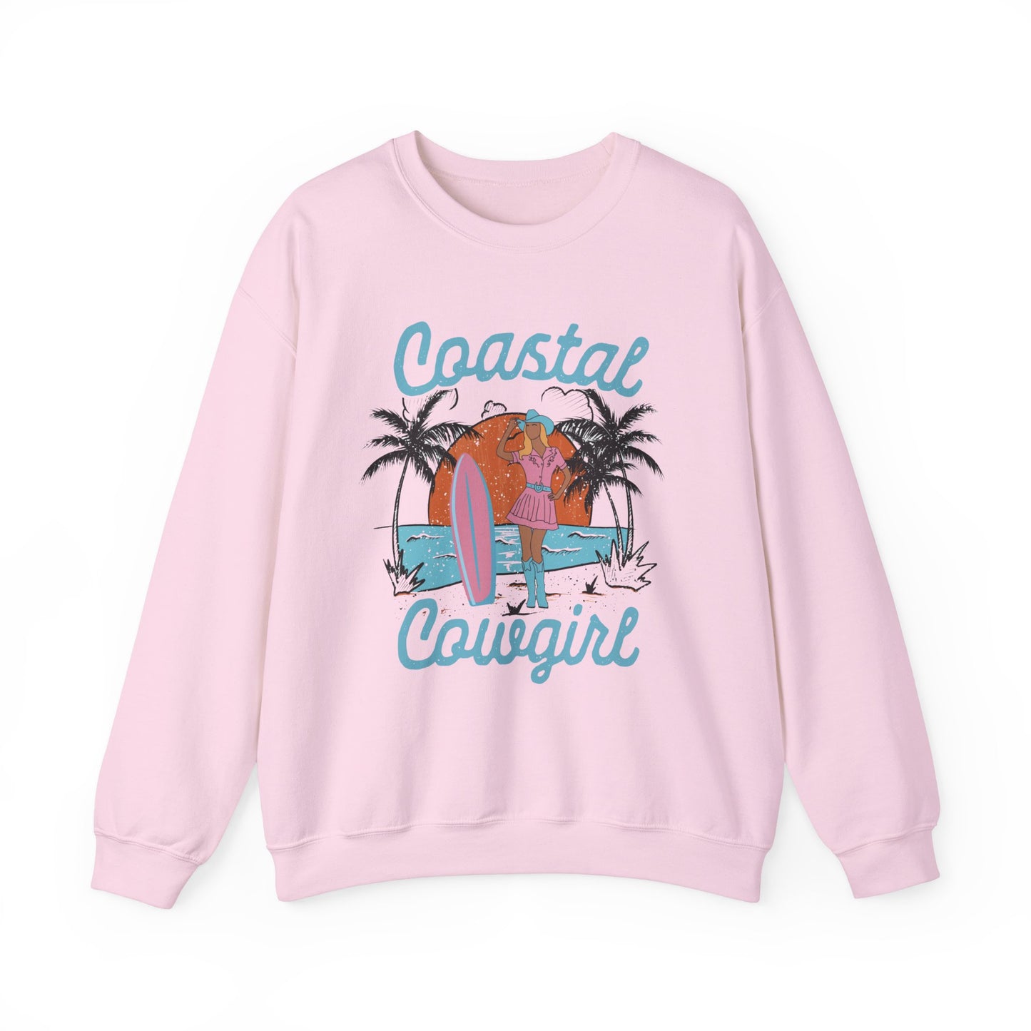 Coastal Cowgirl - Cute Retro Sweatshirt