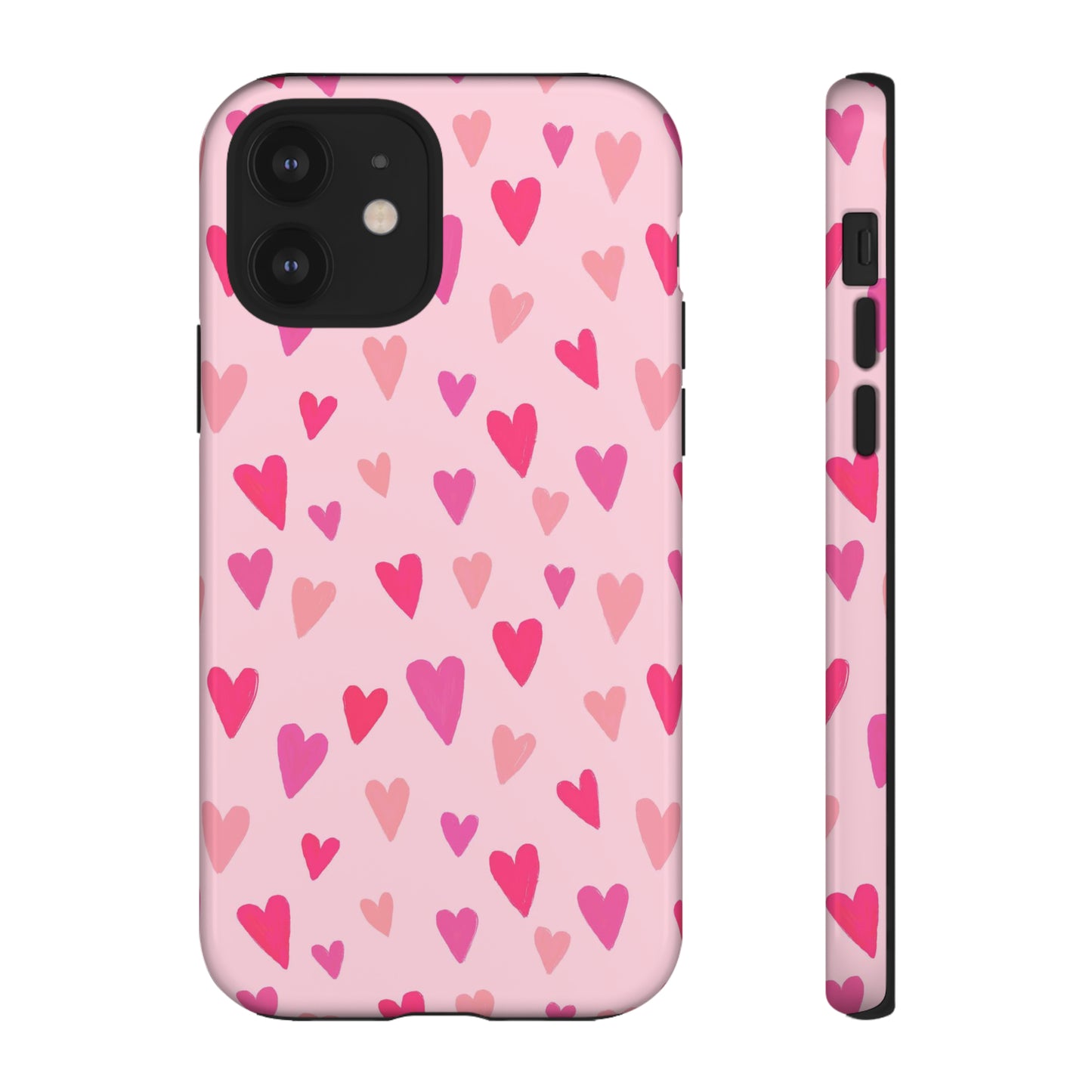 Pink Hearts Valentine iPhone Case