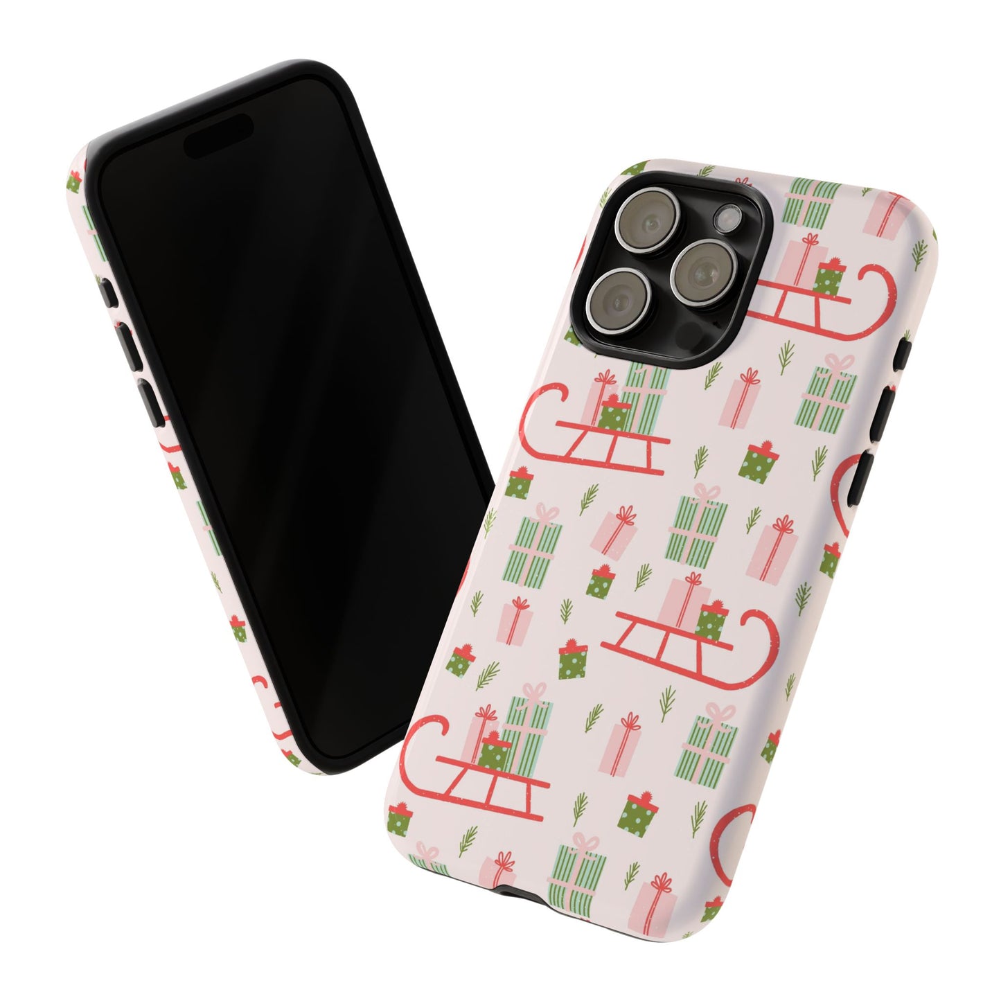 Christmas Gift Sled - iPhone Case