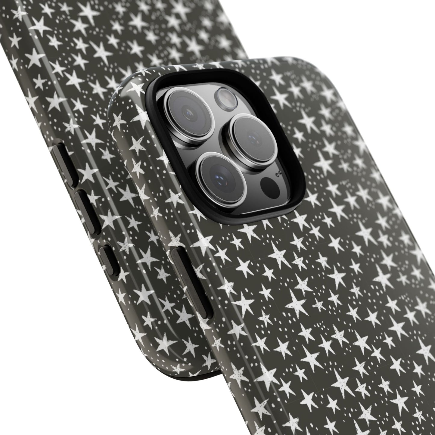 Halloween Stars Black - iPhone Case