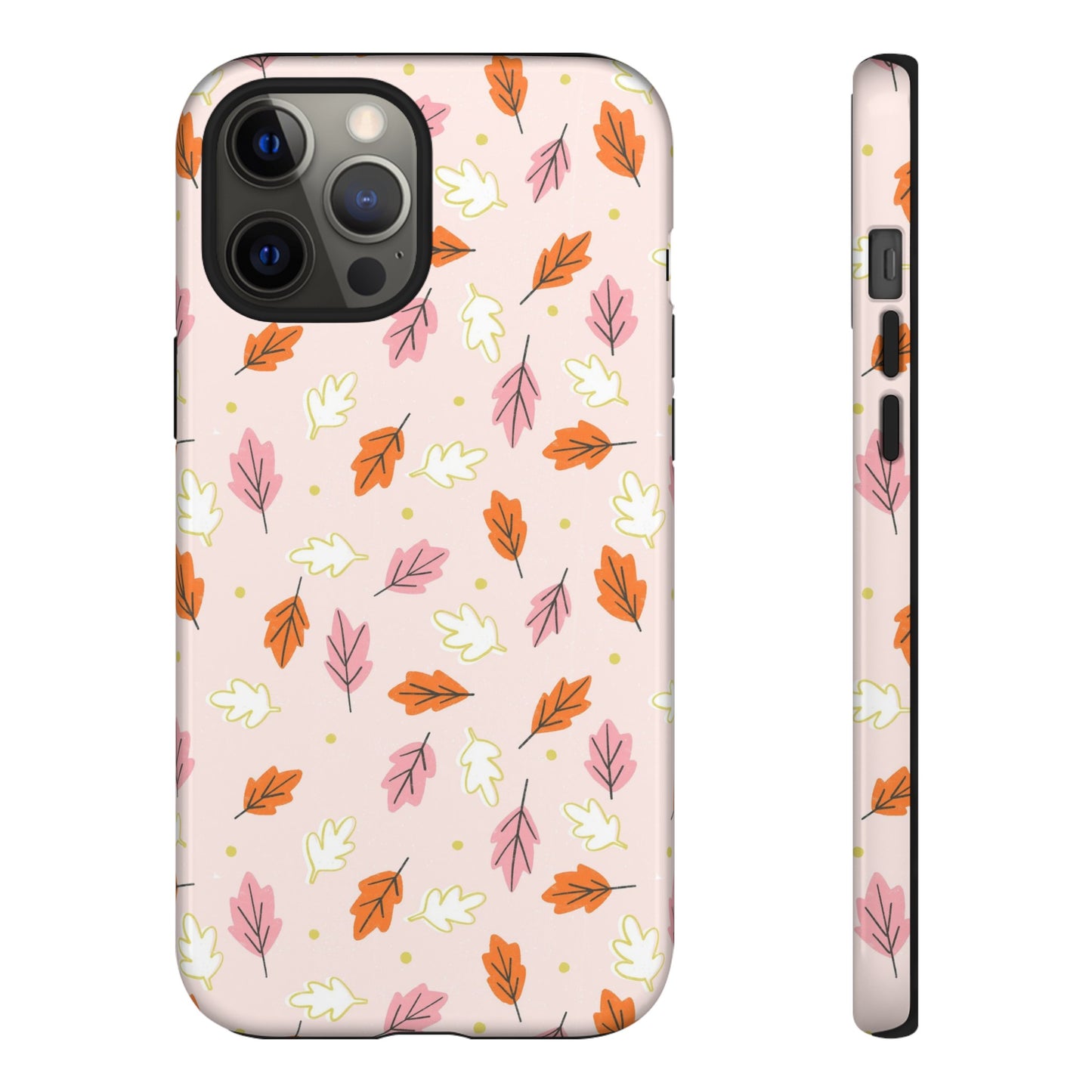 Boho Fall Leaves - iPhone Case