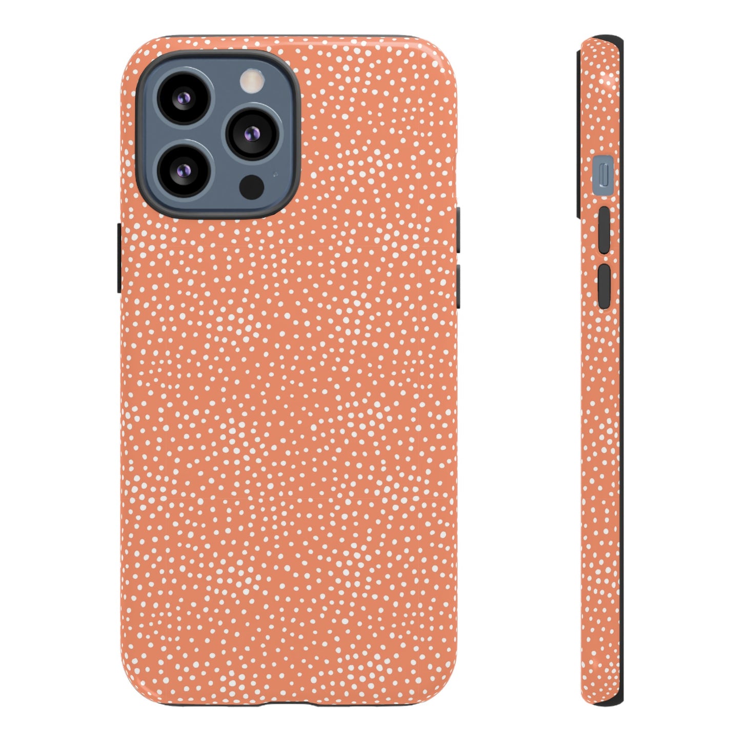 Dotted Orange Halloween/Fall - iPhone Case