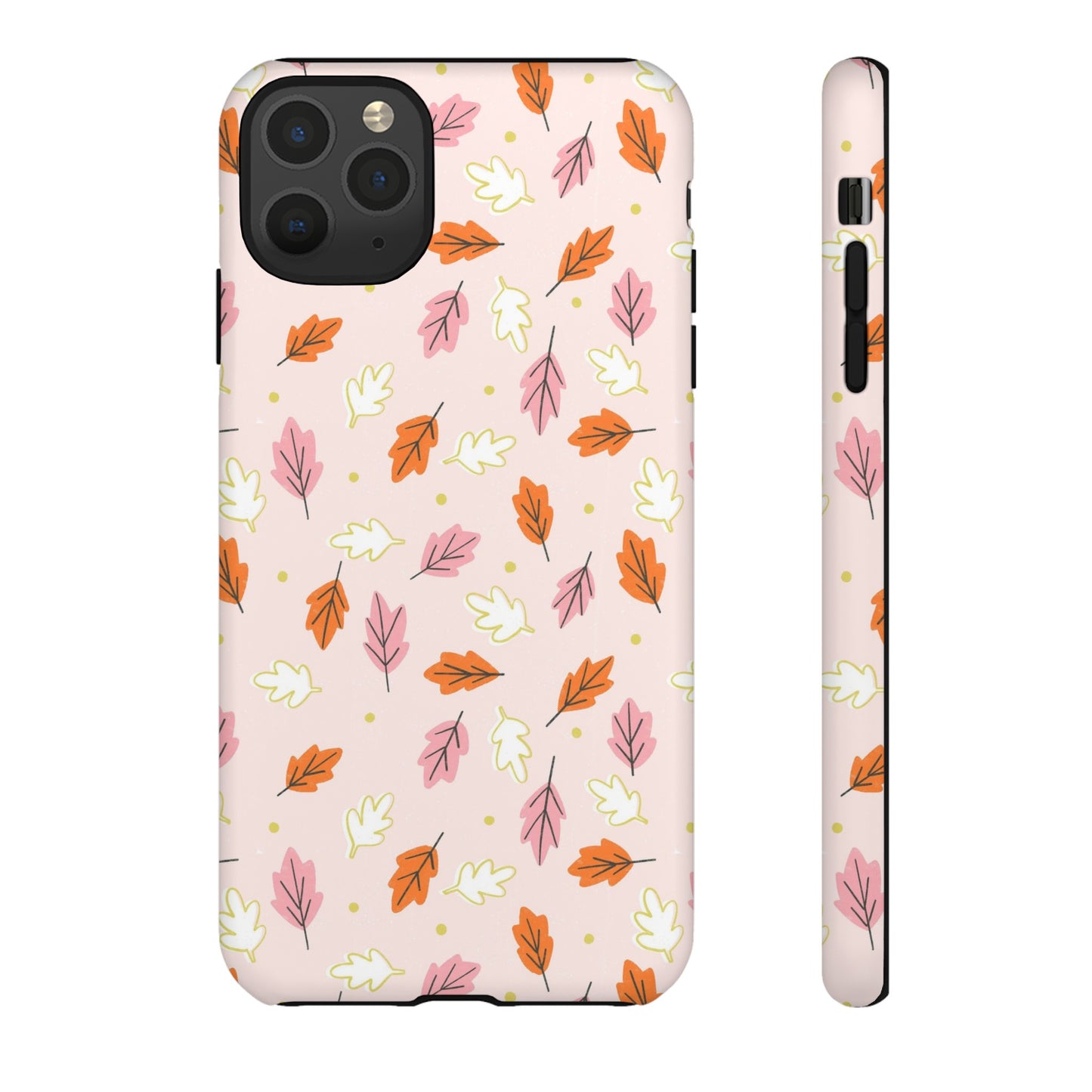 Boho Fall Leaves - iPhone Case