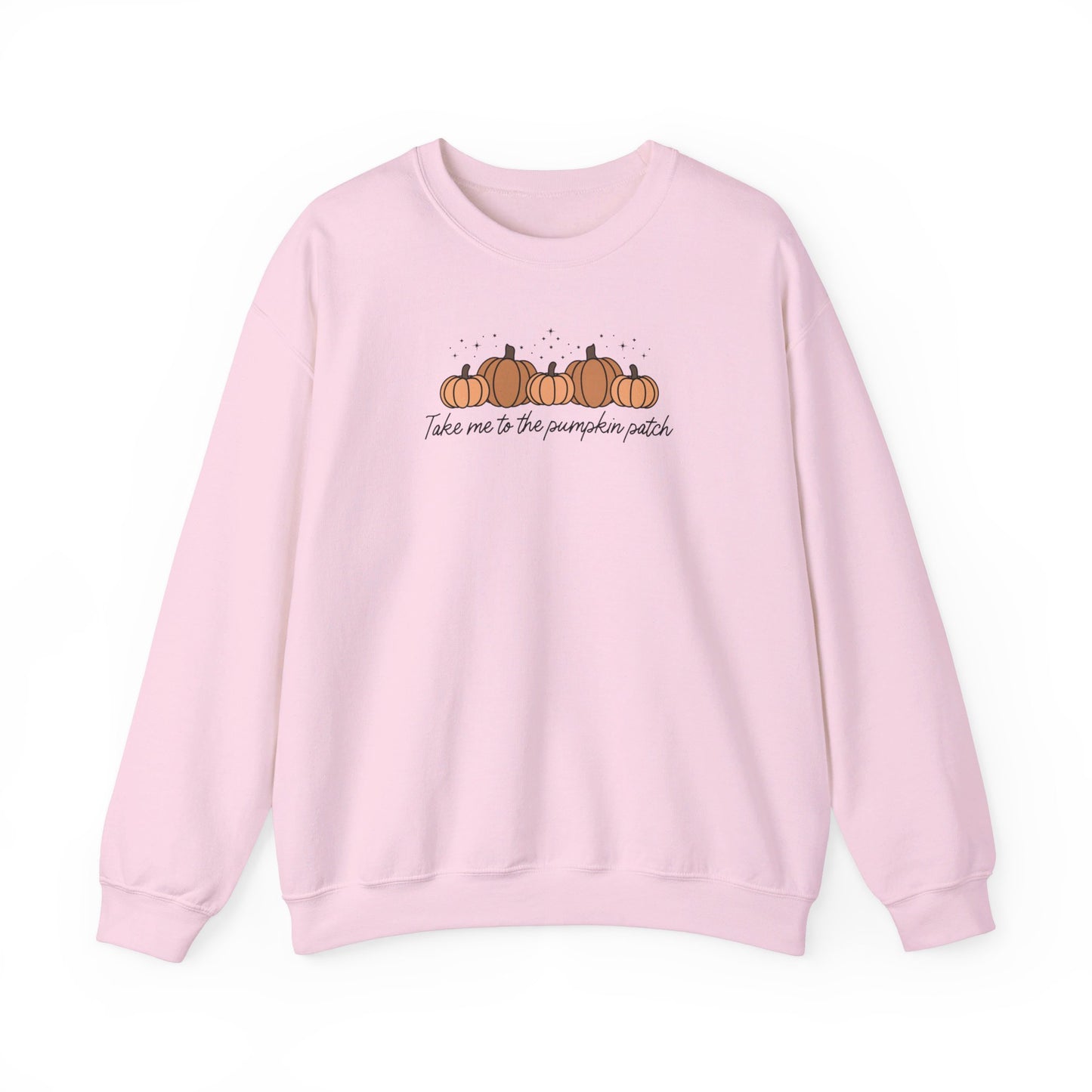 Take Me To The Pumpkin Patch Autumn Fall Sweatshirt - Unisex Heavy Blend™ Crewneck Sweatshirt