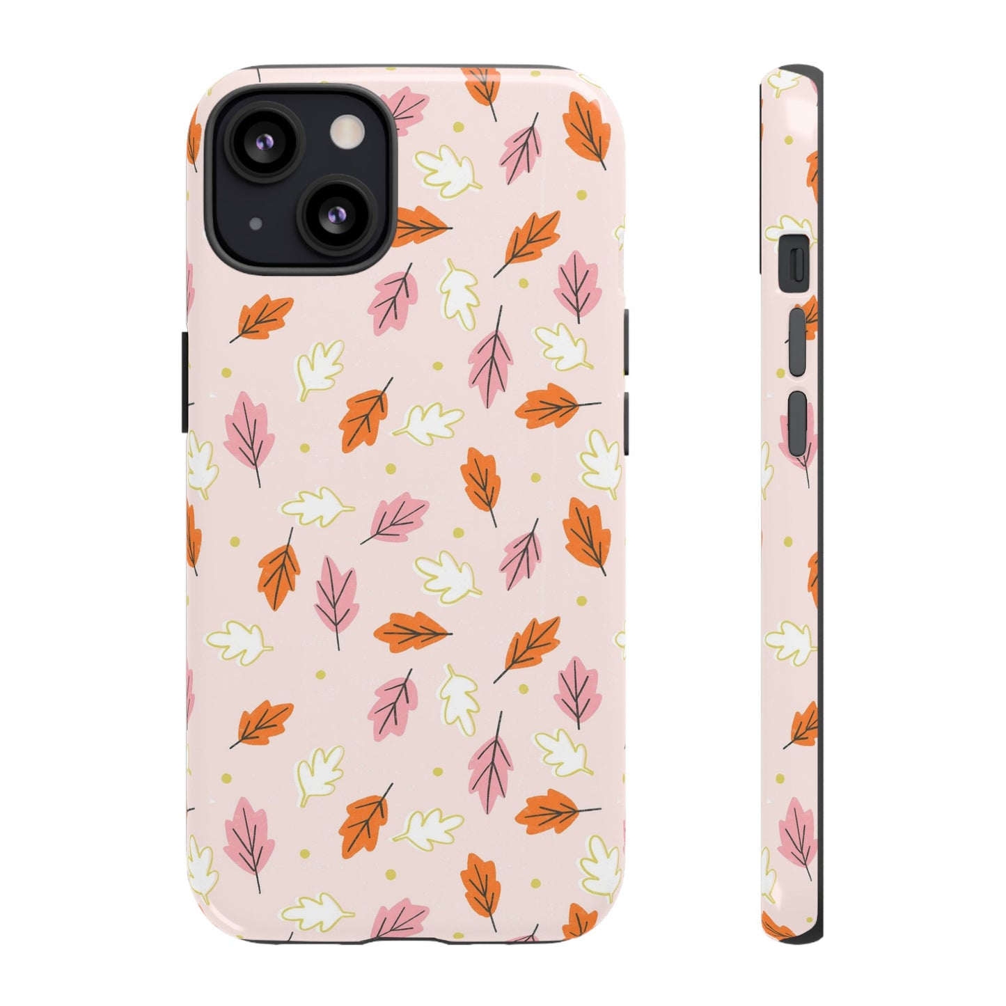 Boho Fall Leaves - iPhone Case