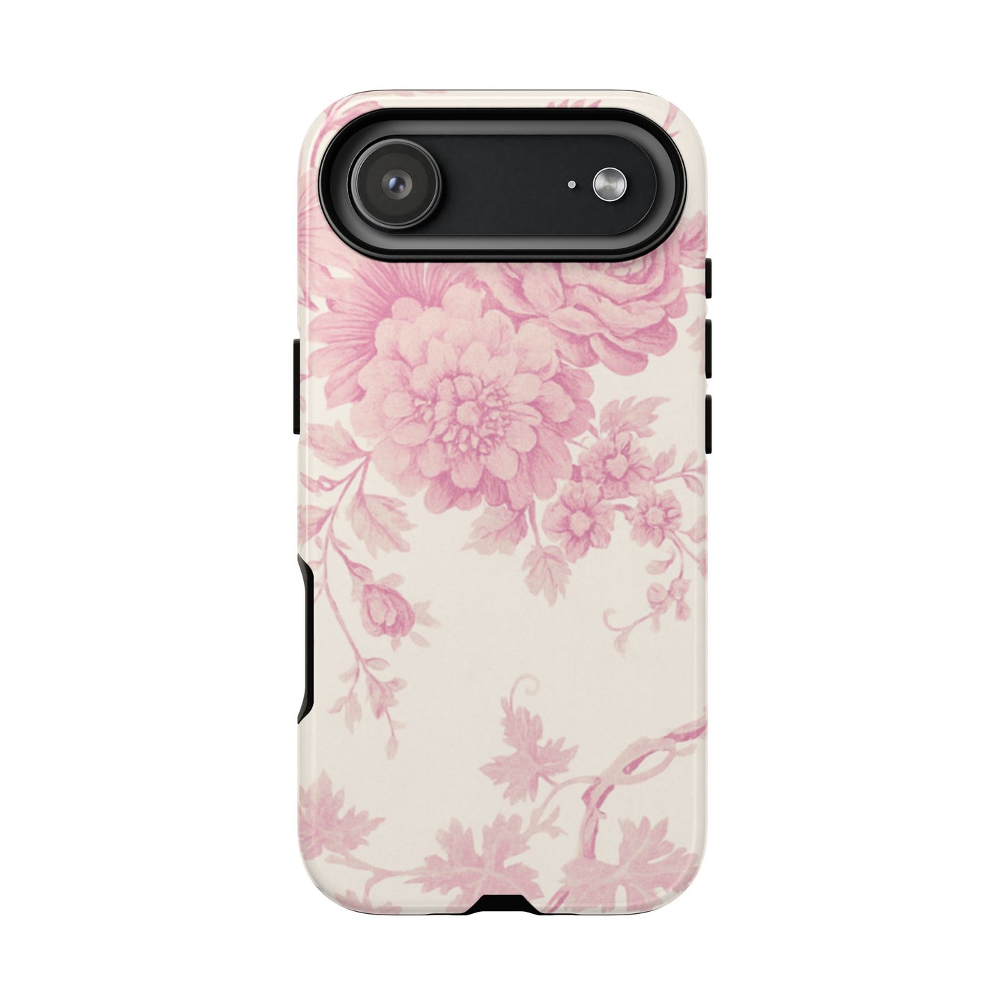 Vintage Pink Florals - iPhone Case