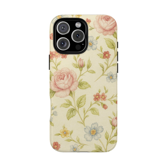 Porcelain Vintage Florals - iPhone Case