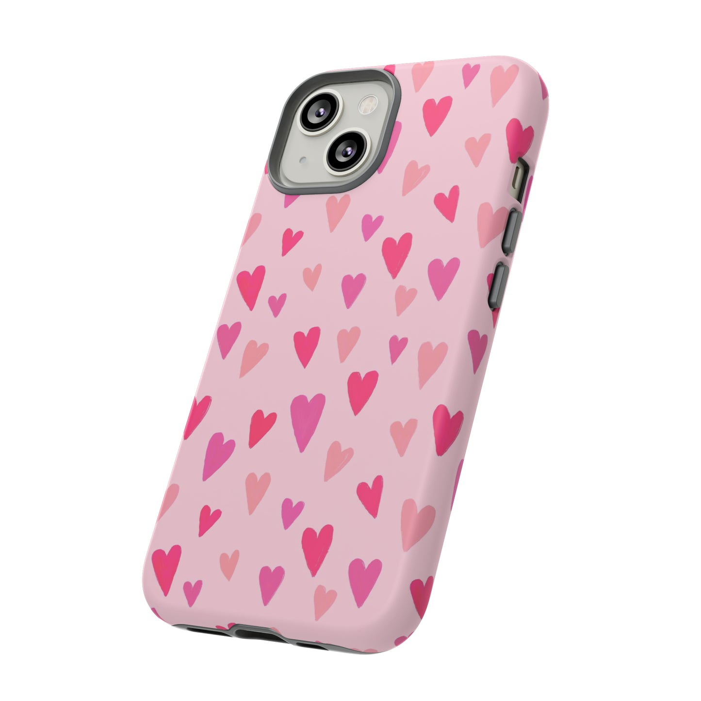 Pink Hearts Valentine iPhone Case