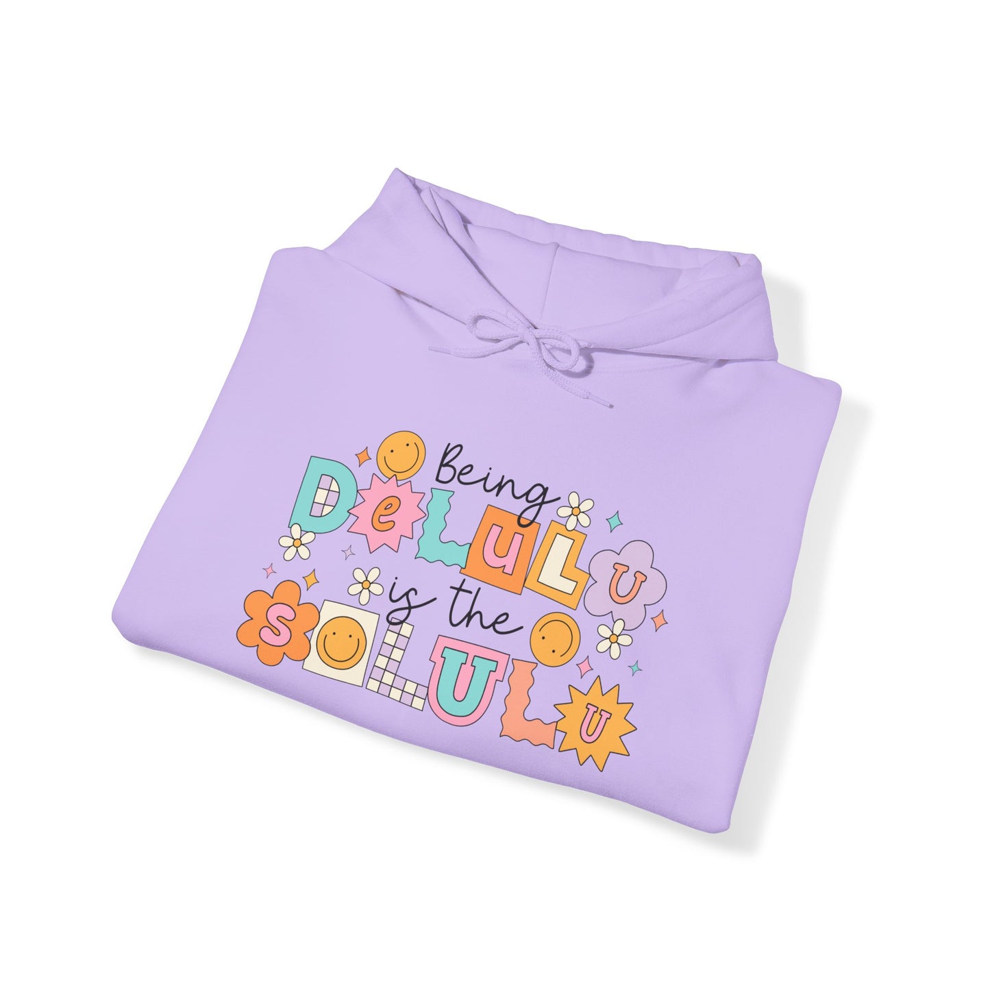 DELULU Cute Hoodie Sweatshirt