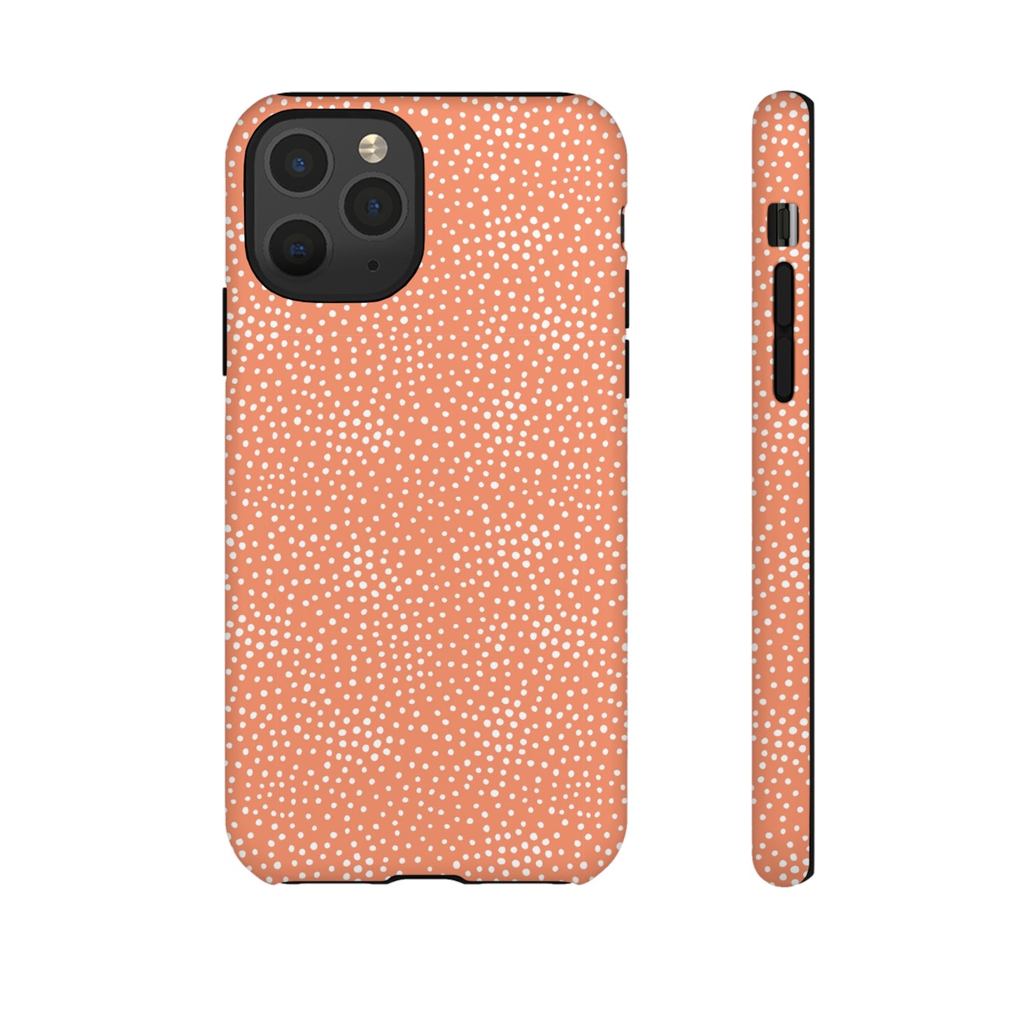 Dotted Orange Halloween/Fall - iPhone Case