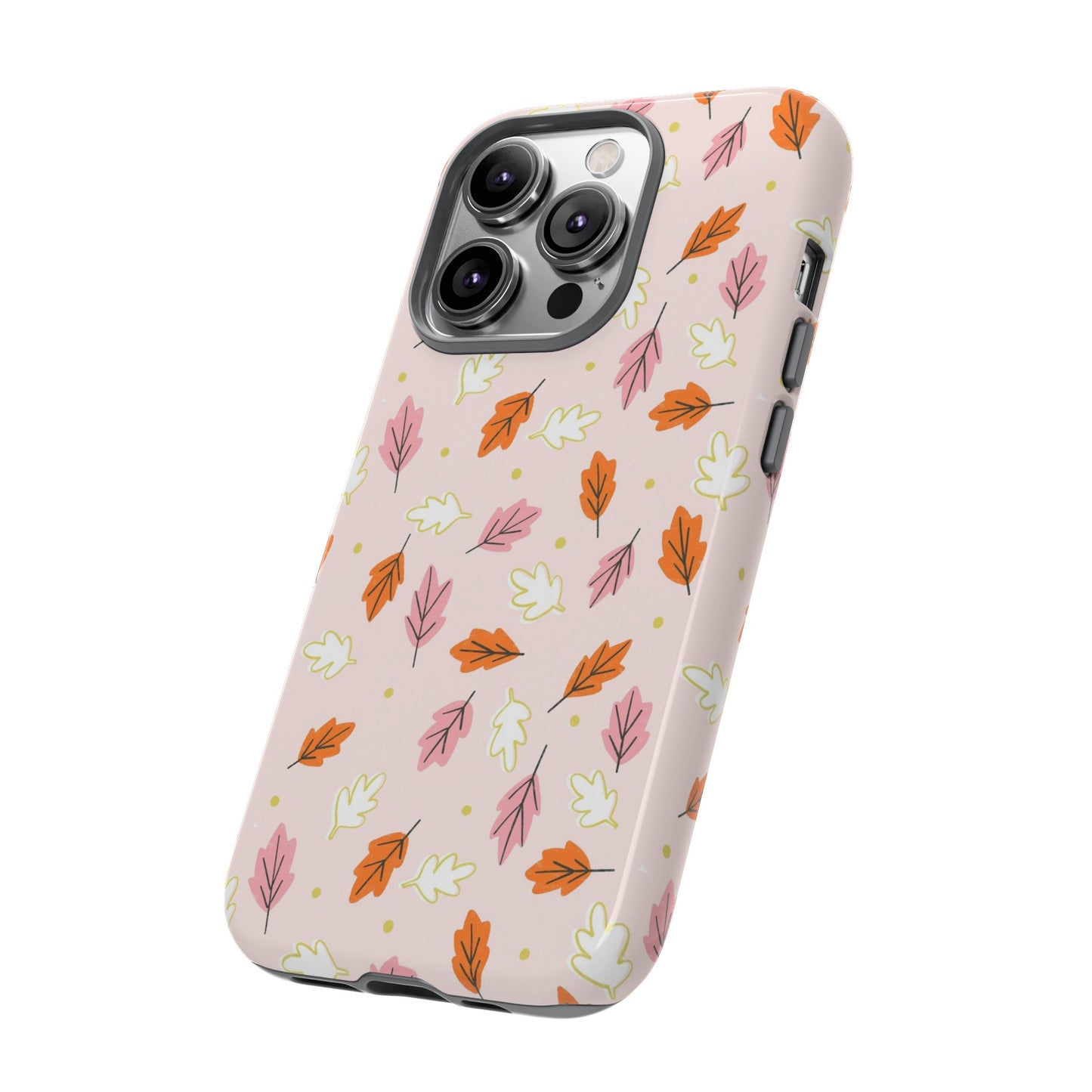 Boho Fall Leaves - iPhone Case