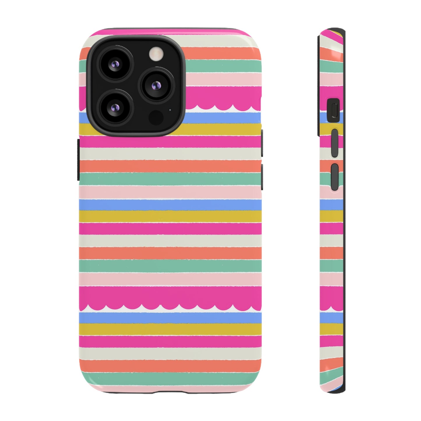 Summer Bright Stripes - iPhone Case