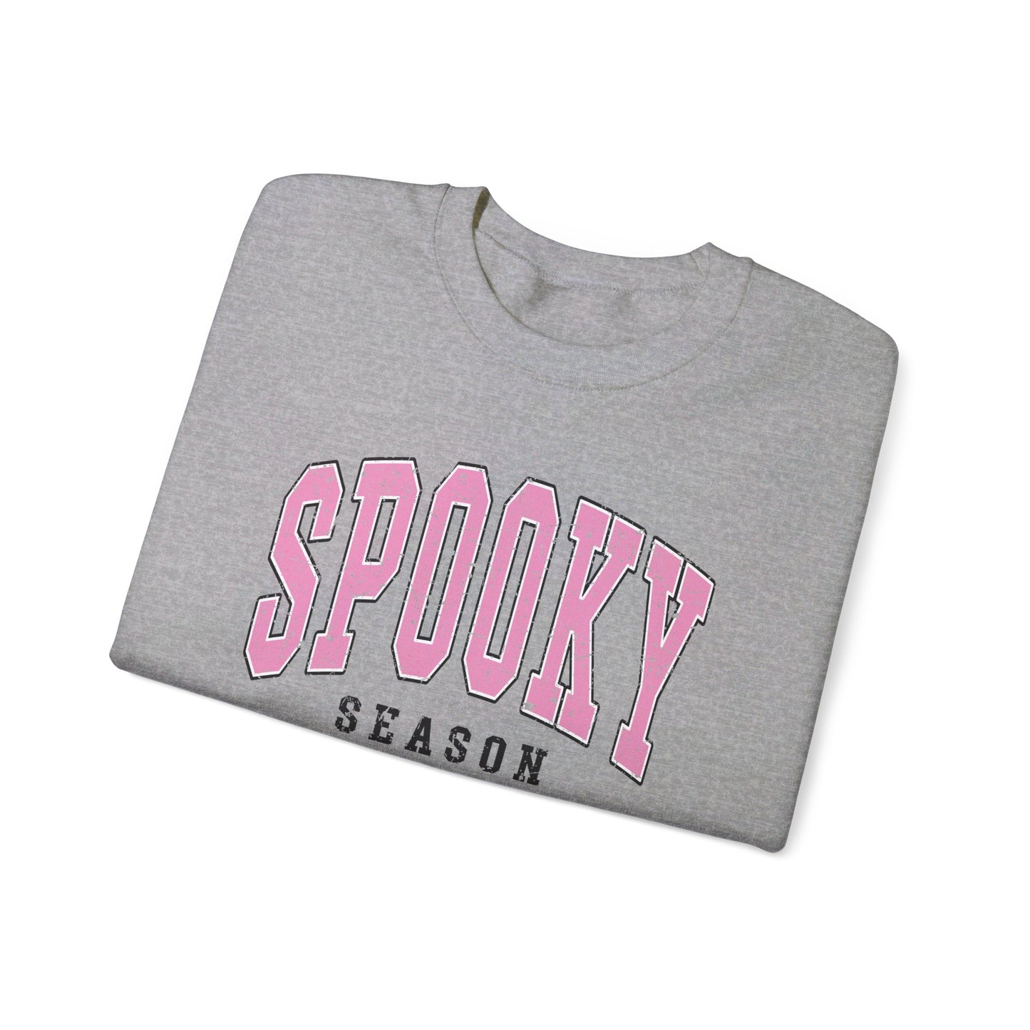 Spooky Season - Sporty Halloween Sweatshirt - Unisex Heavy Blend™ Crewneck Sweatshirt