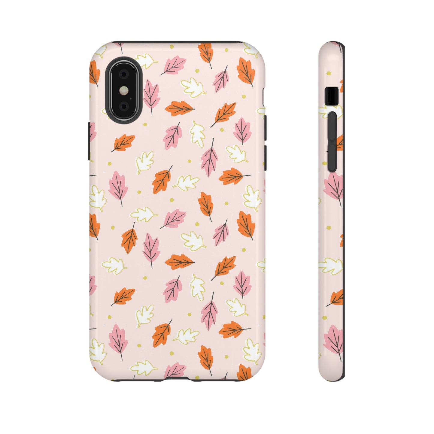 Boho Fall Leaves - iPhone Case