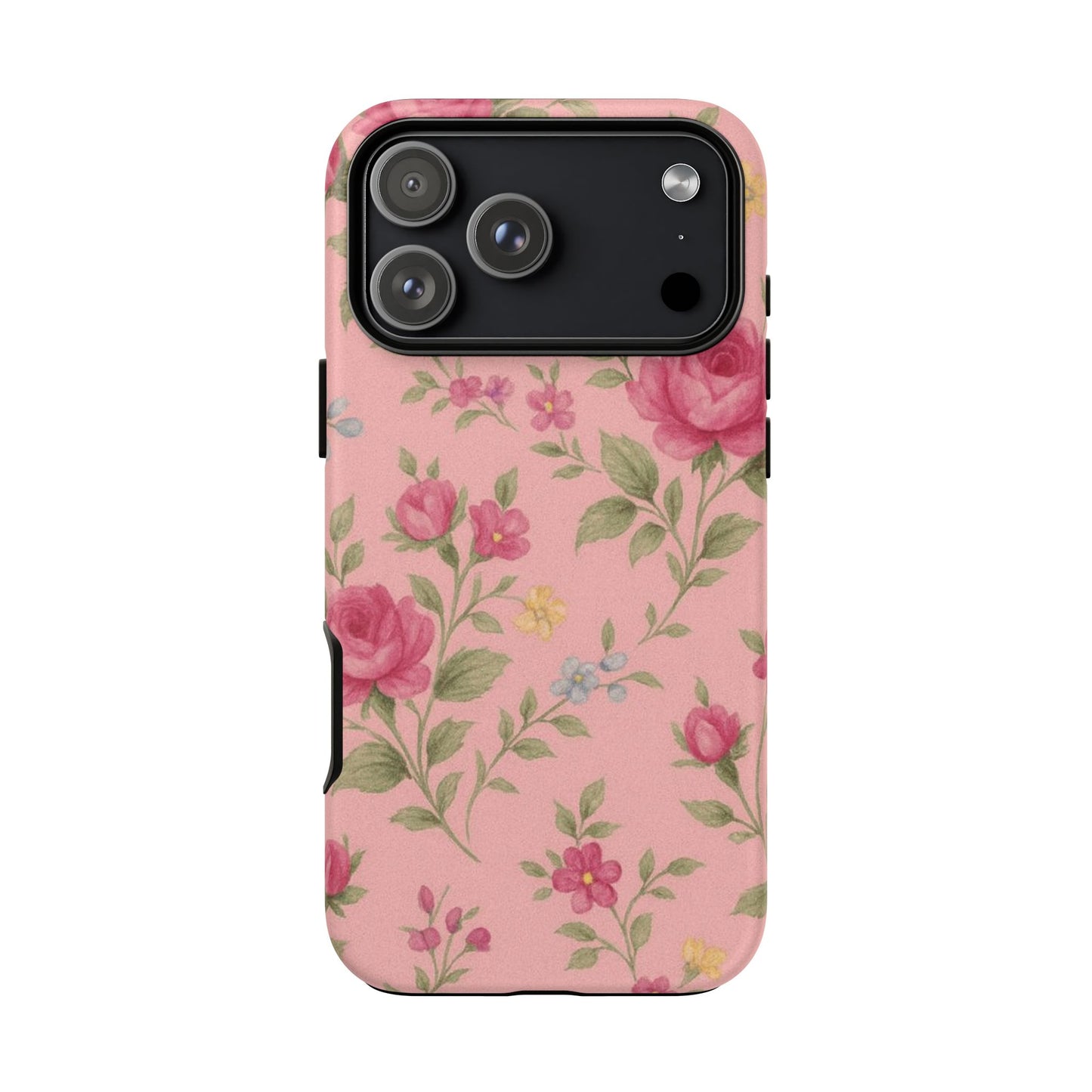 Pink Porcelain Vintage Florals - iPhone Case