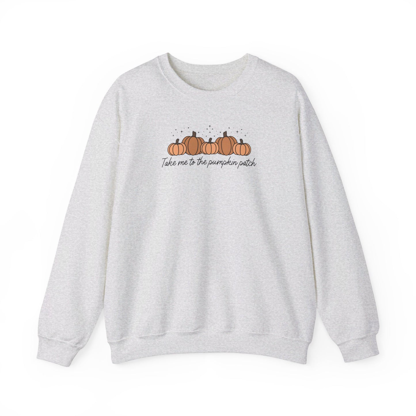 Take Me To The Pumpkin Patch Autumn Fall Sweatshirt - Unisex Heavy Blend™ Crewneck Sweatshirt