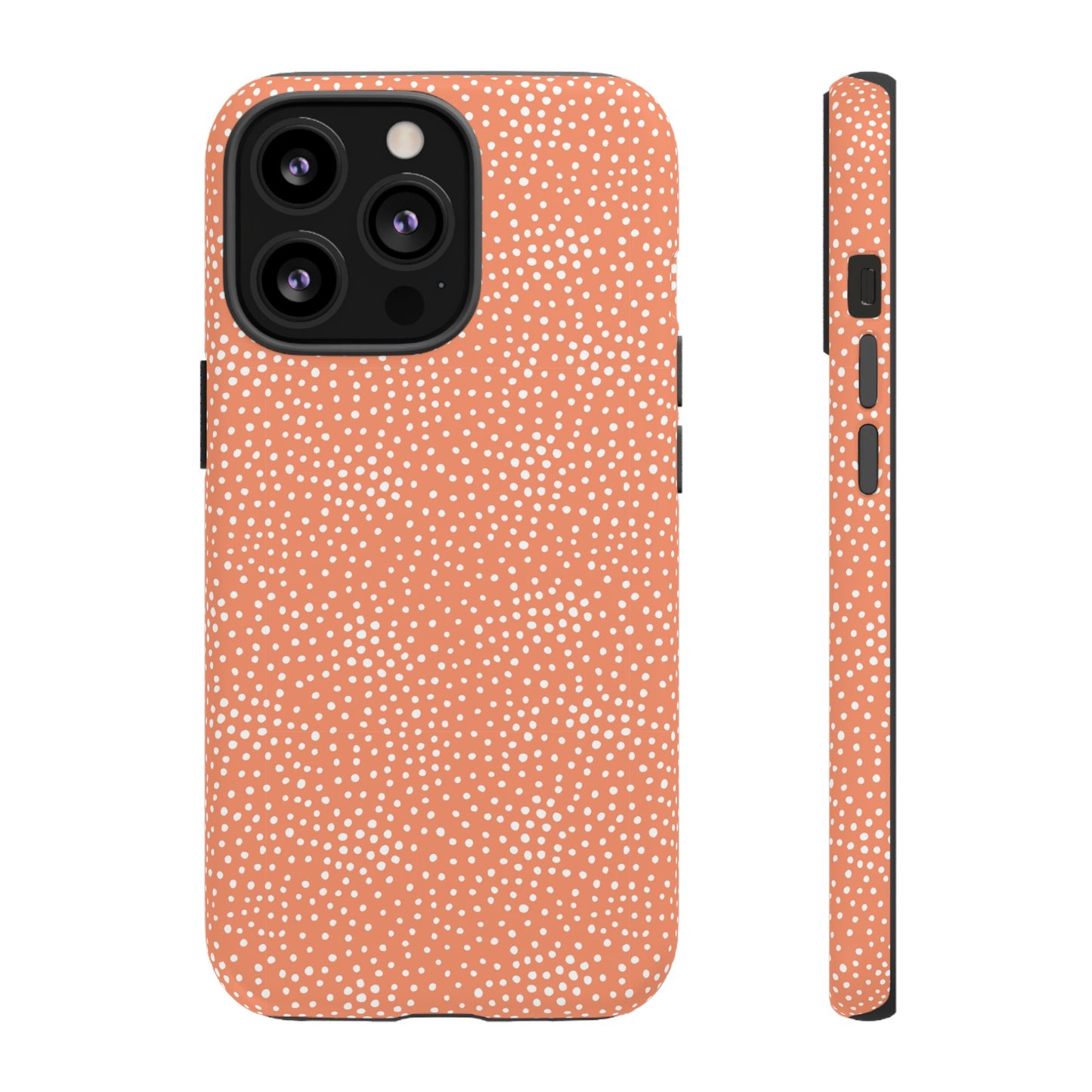 Dotted Orange Halloween/Fall - iPhone Case