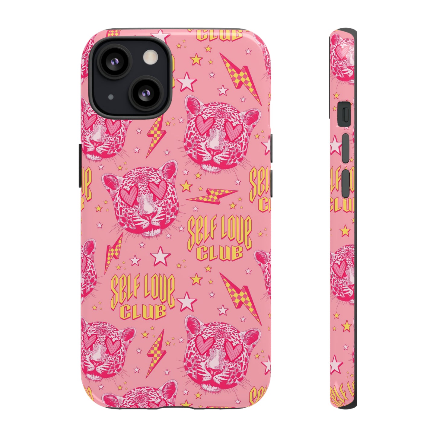 Self Love Club Tiger - Pink iPhone Case